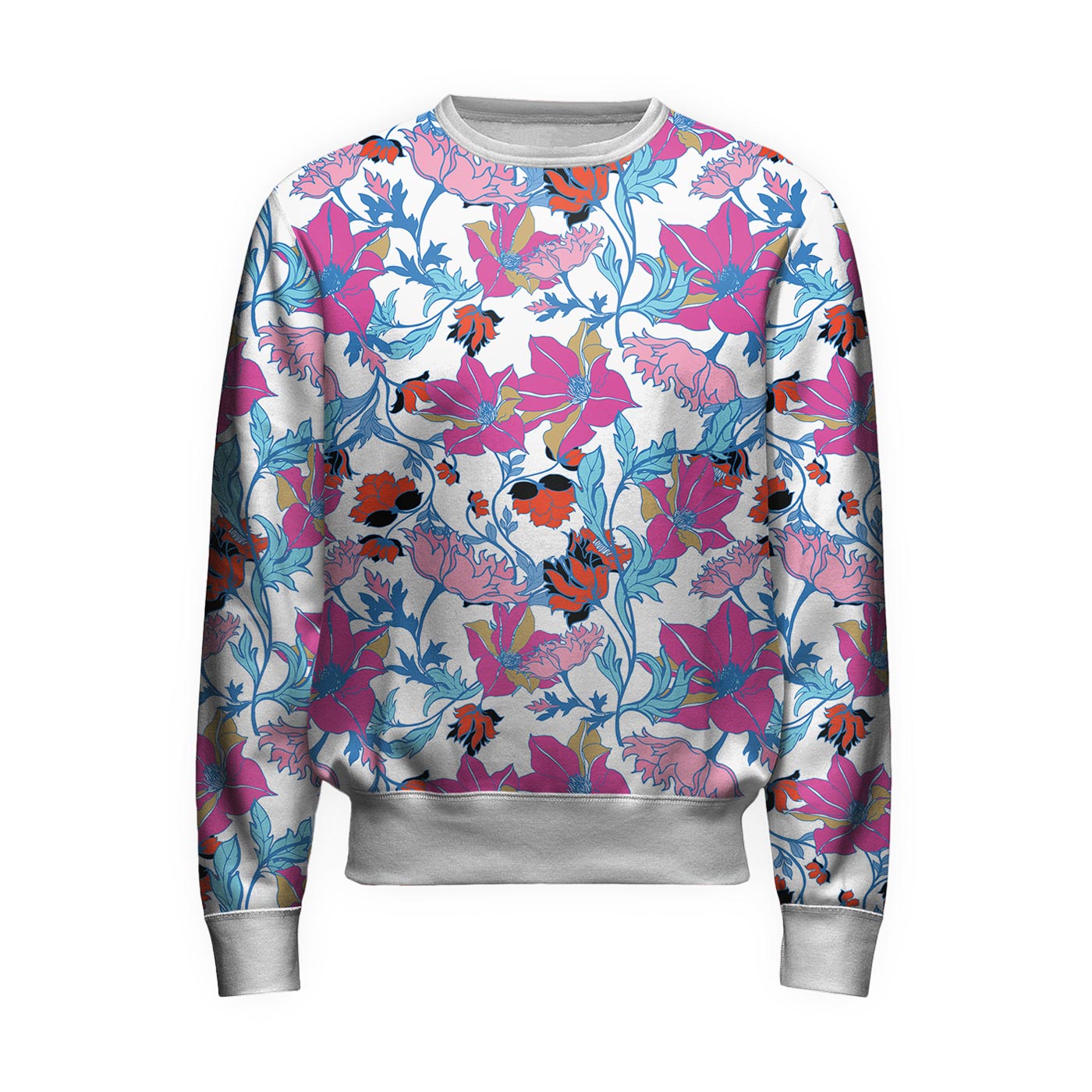 Fairy Tale Morning Floral Sweatshirt