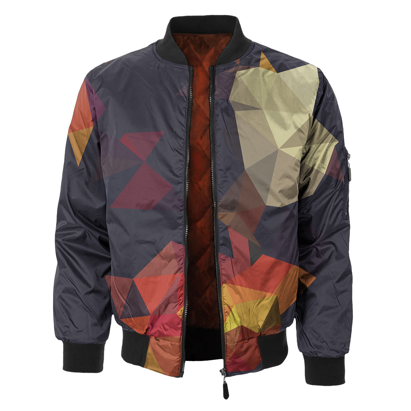 Cubes Bomber Jacket