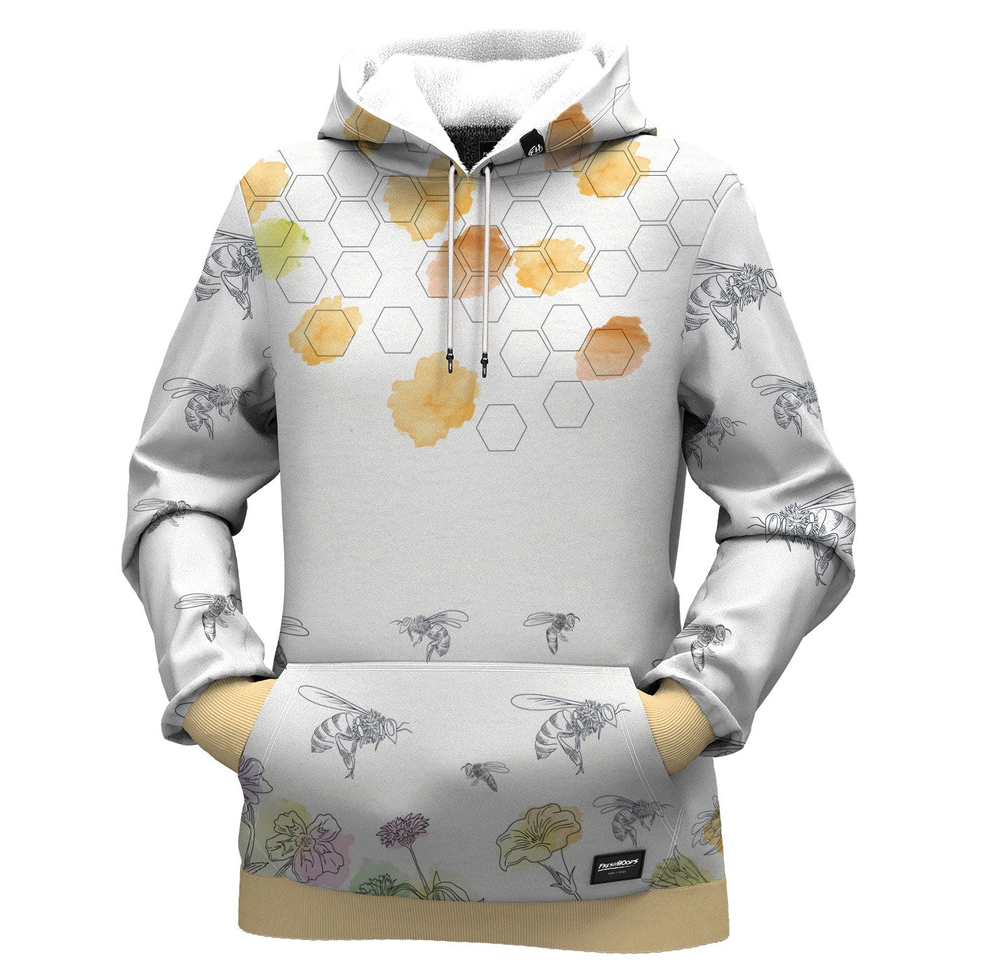 Minimal Bee Women Hoodie