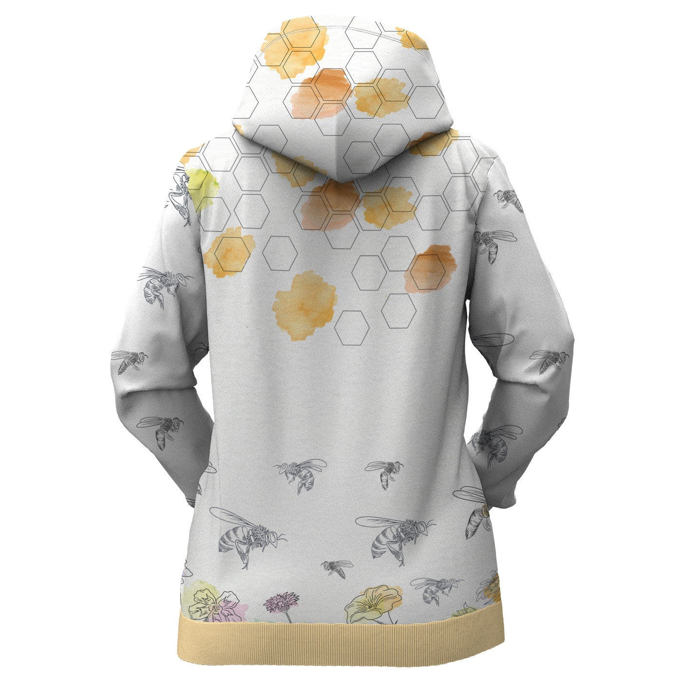 Minimal Bee Women Hoodie