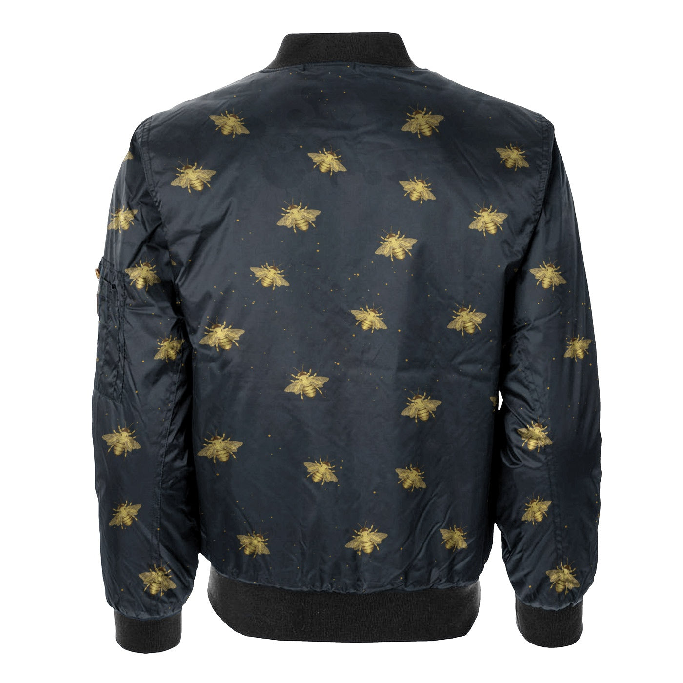 Golden Bee Bomber Jacket