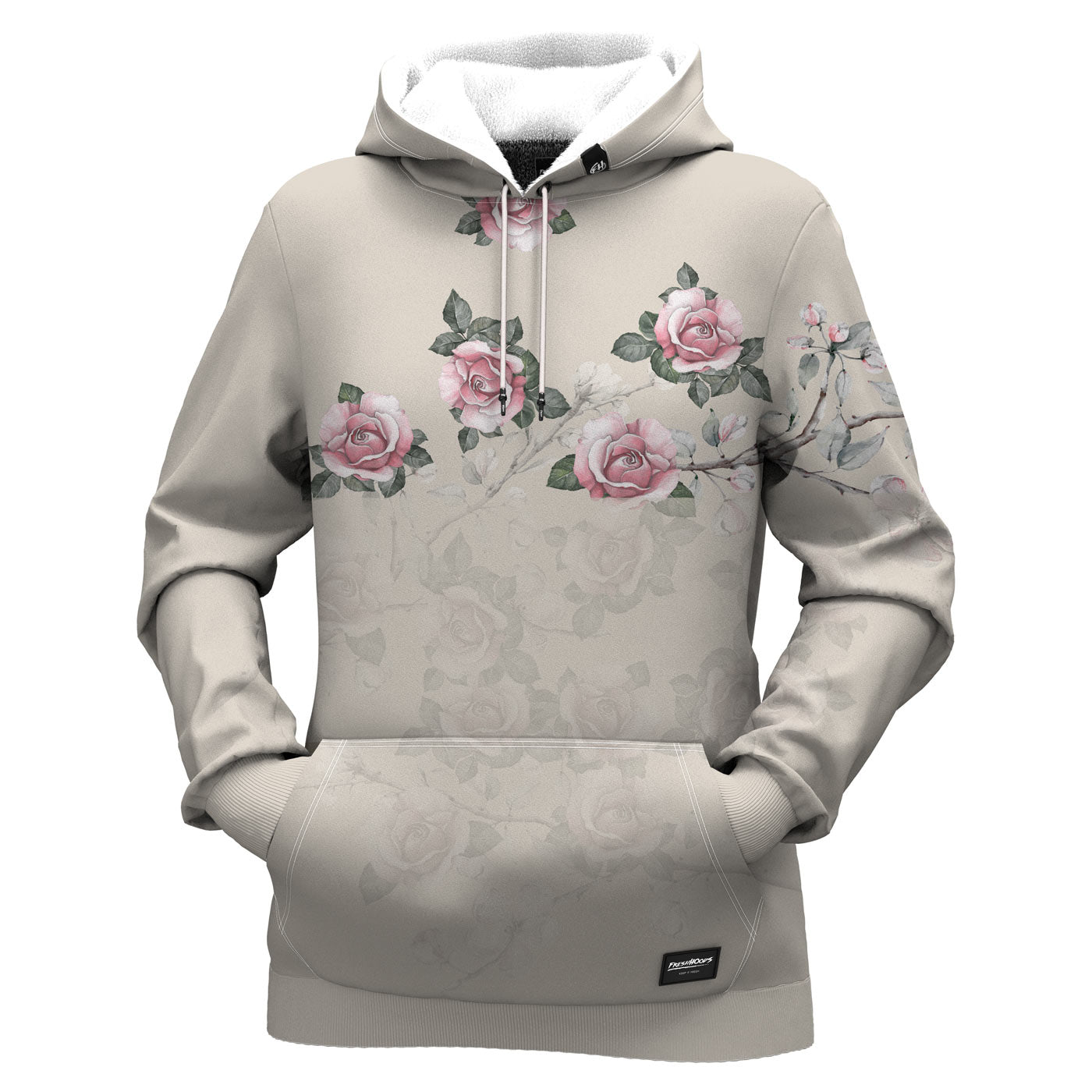 Retro Roses Women Hoodie