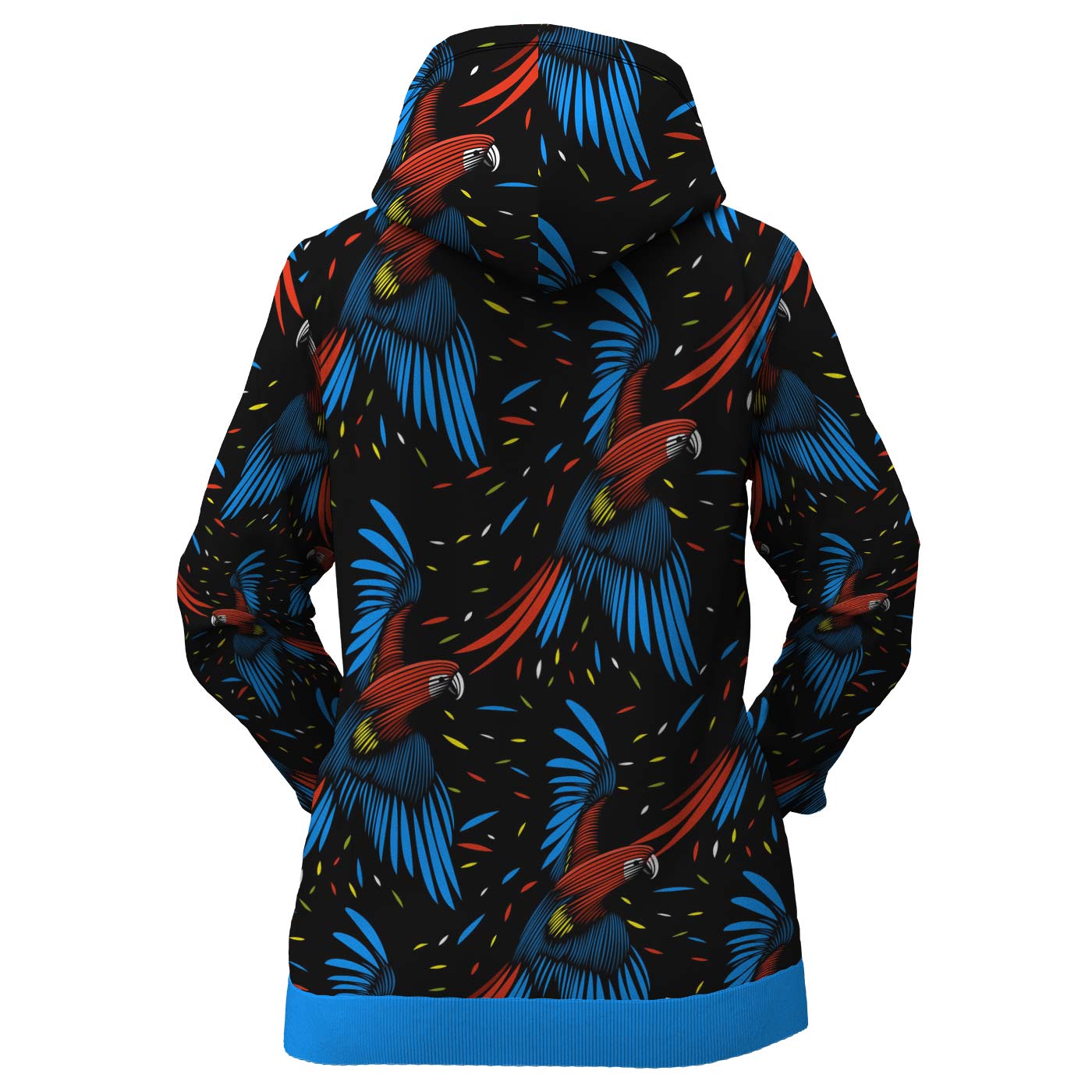 Tropical Macaw Women Hoodie