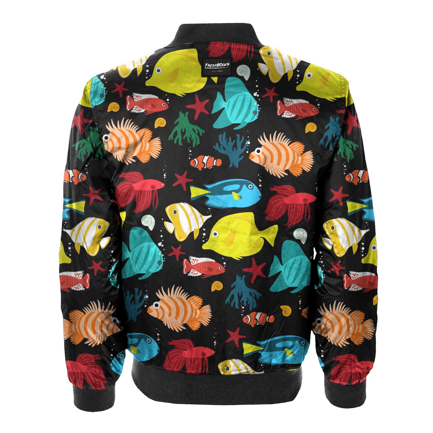 Tropical Fish Bomber Jacket