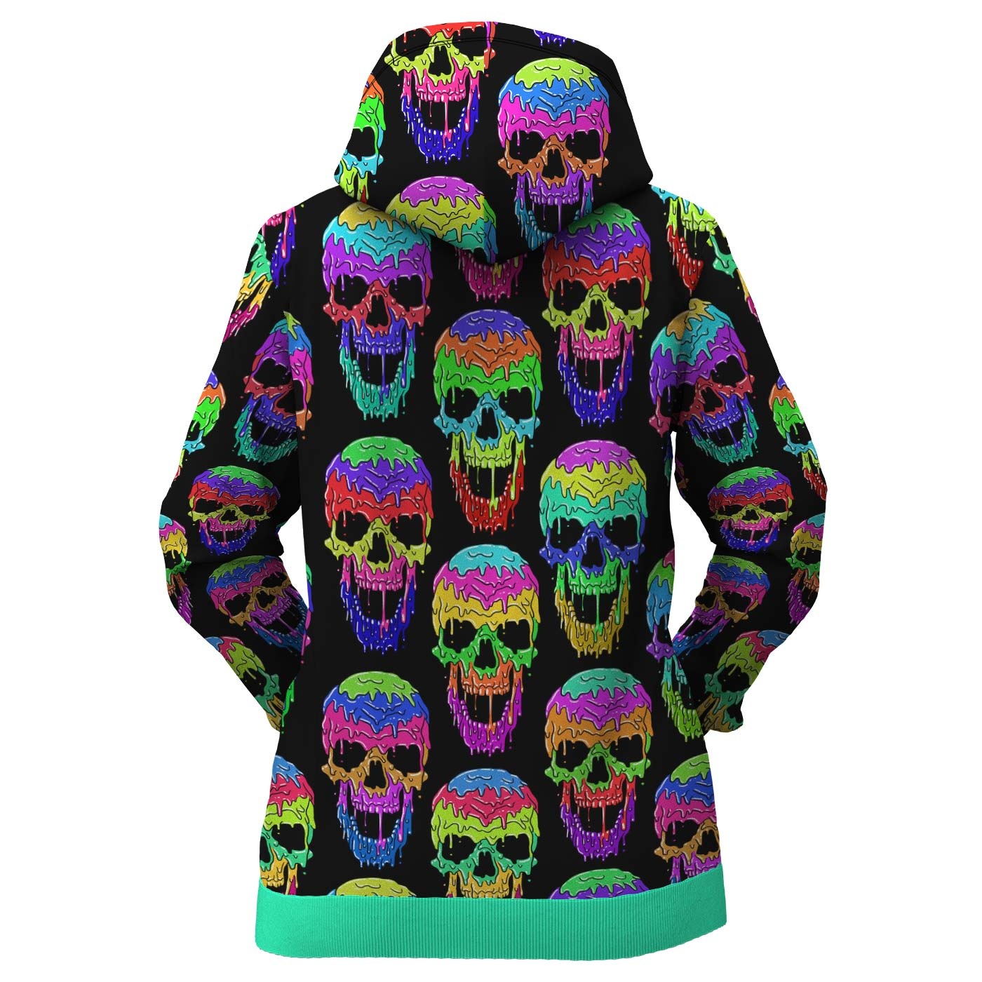 Liquid Skull Women Hoodie