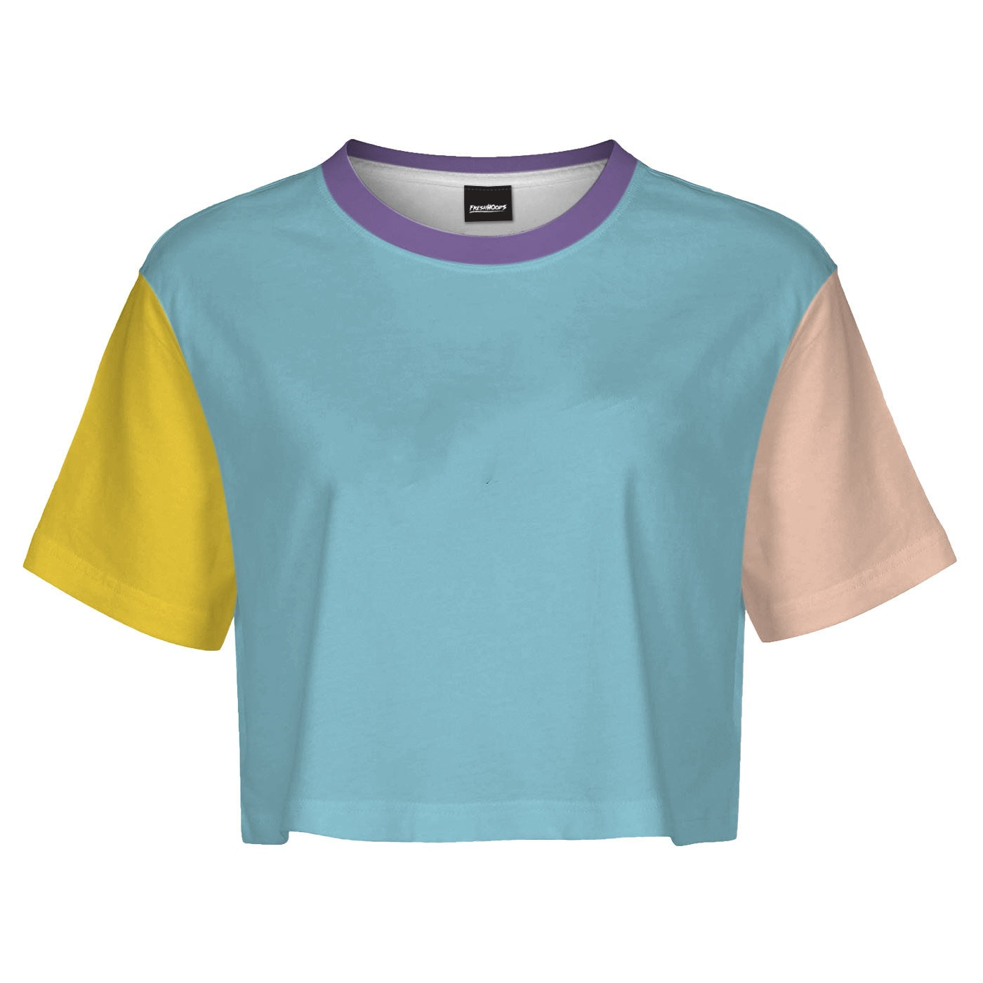 Pastel Blue Crop Top