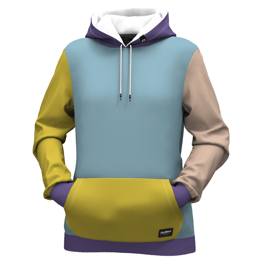 Pastel Blue Women Hoodie