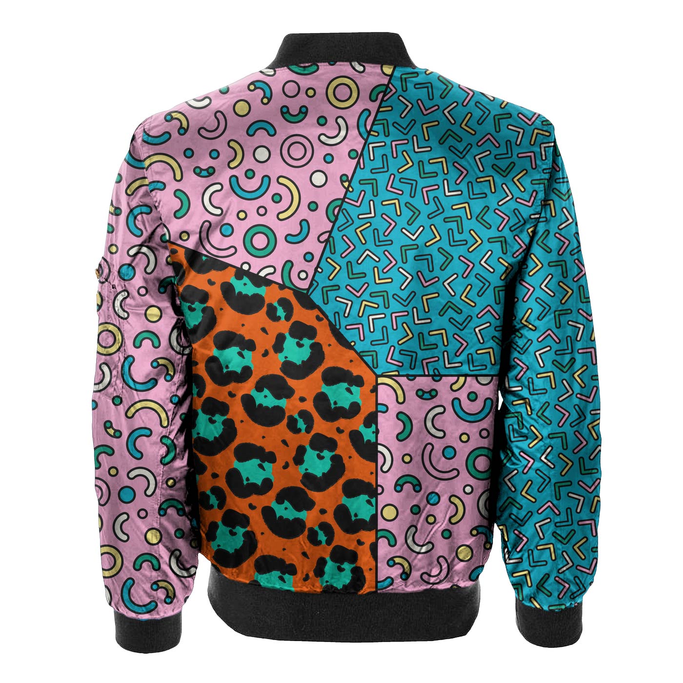 Patterns Bomber Jacket