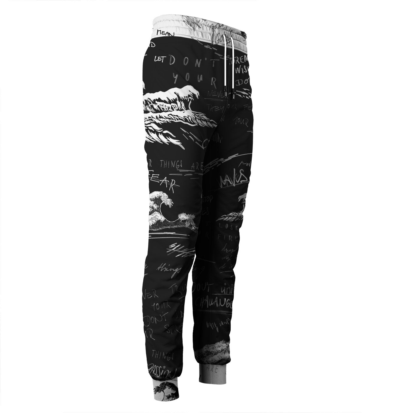 Sketch Waves Sweatpants