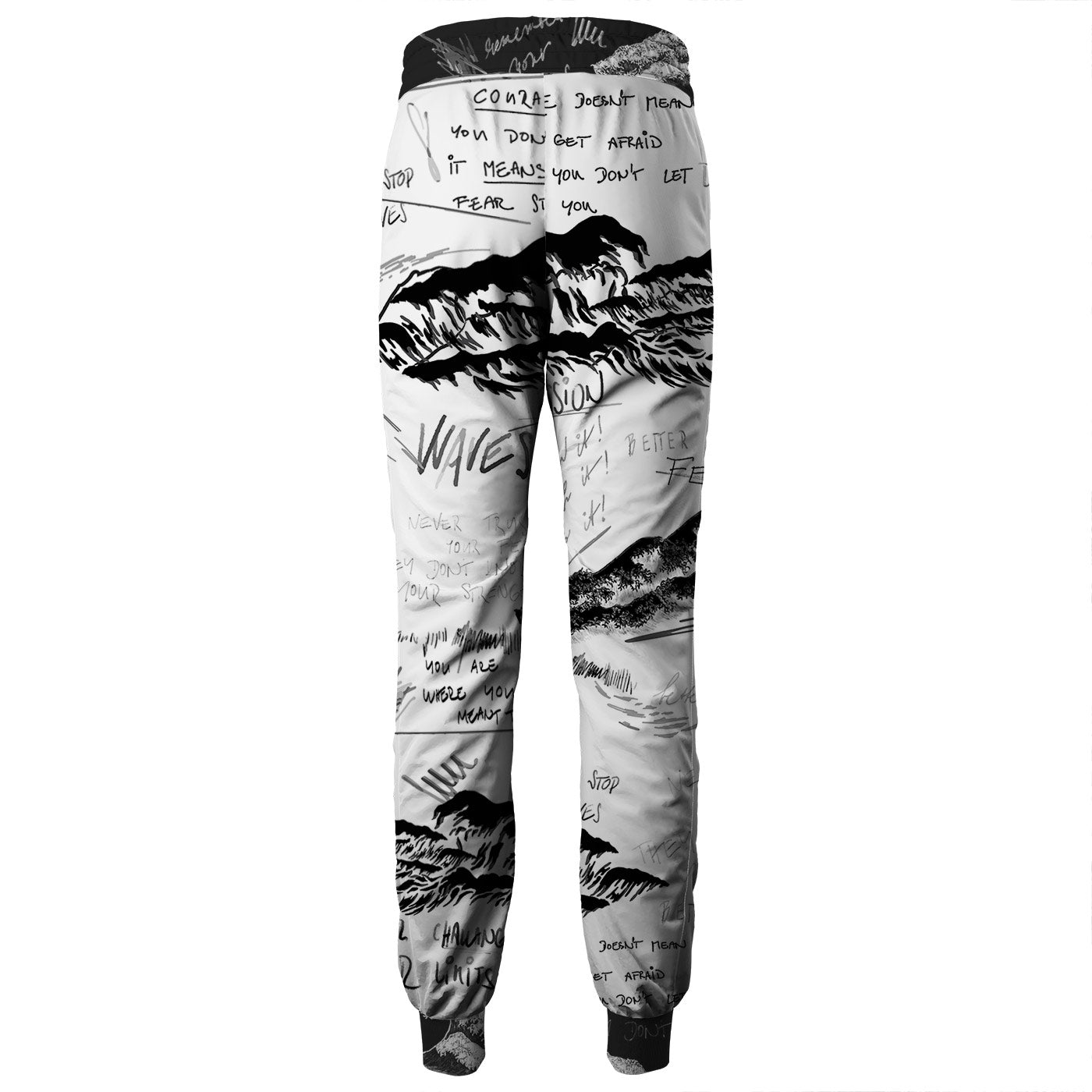 Sketch Waves Sweatpants