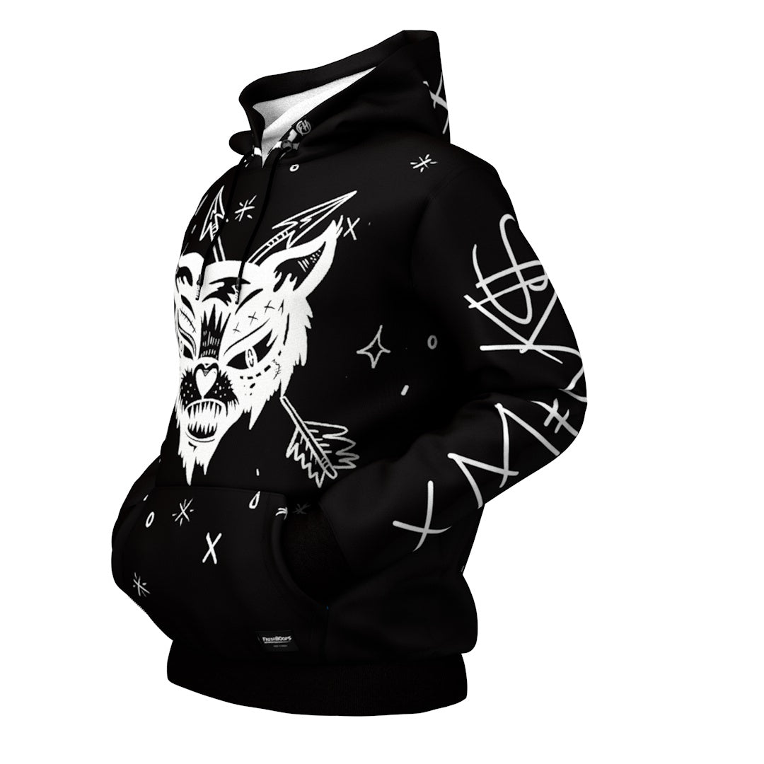 Angry Cat Hoodie