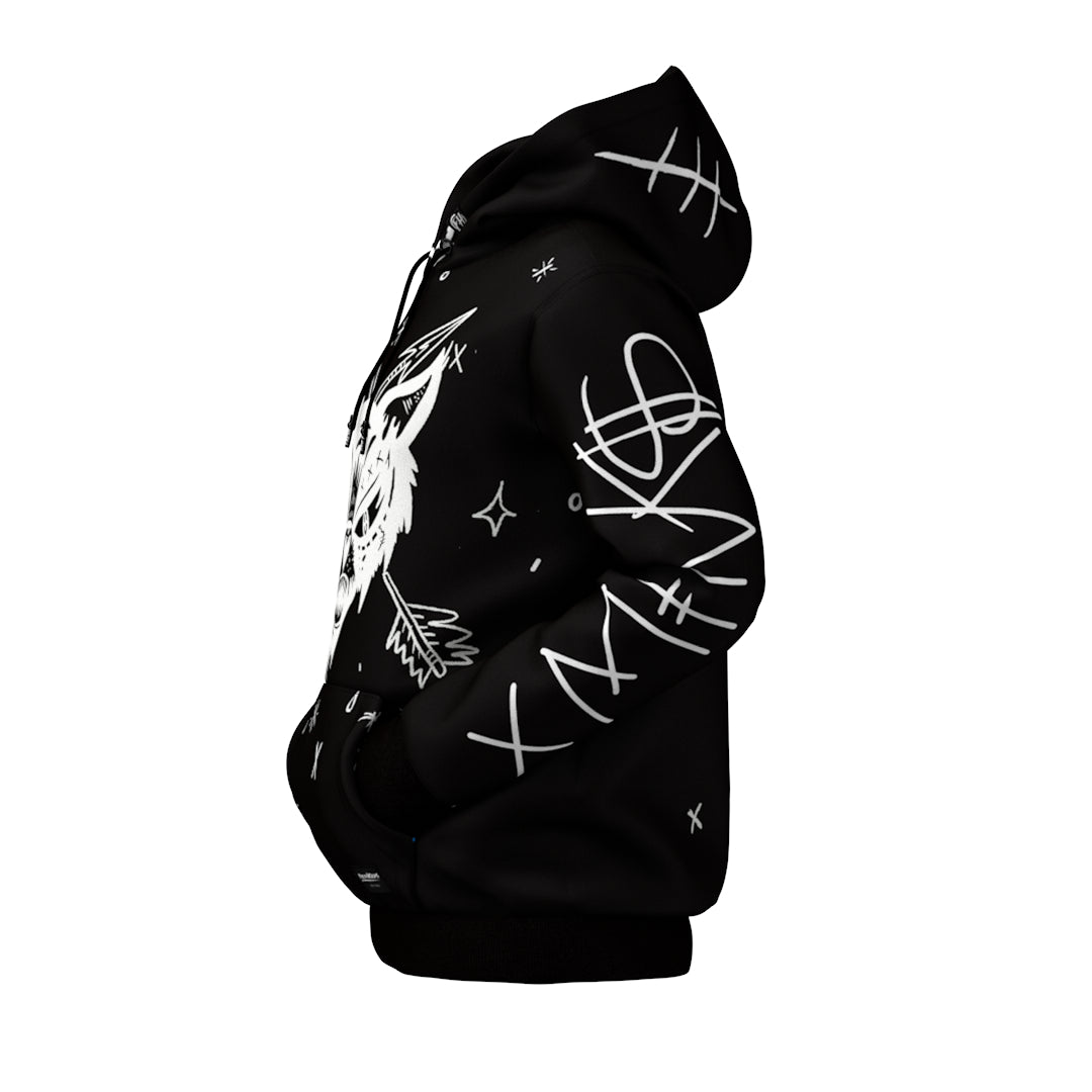 Angry Cat Hoodie
