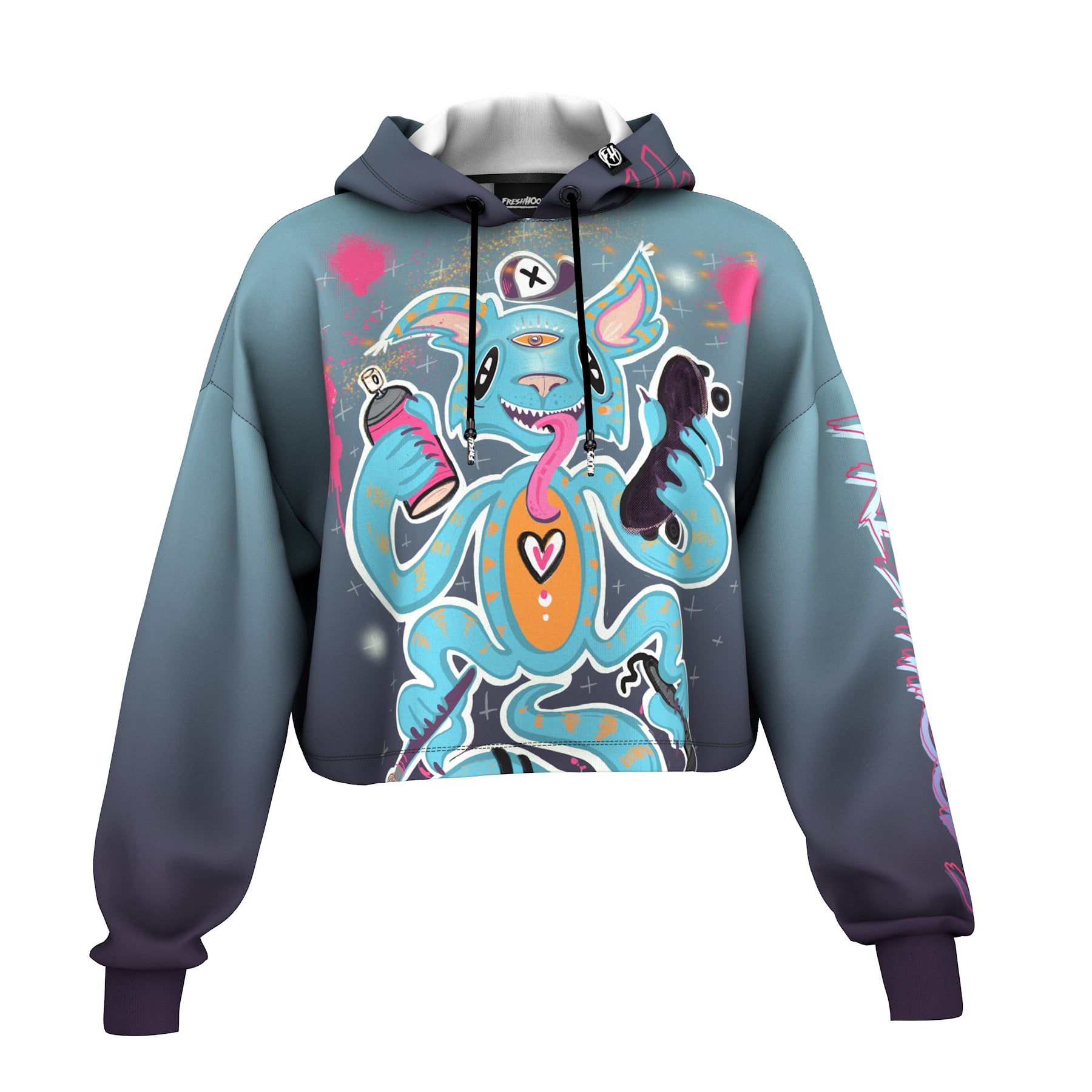 Skill Sets Cropped Hoodie