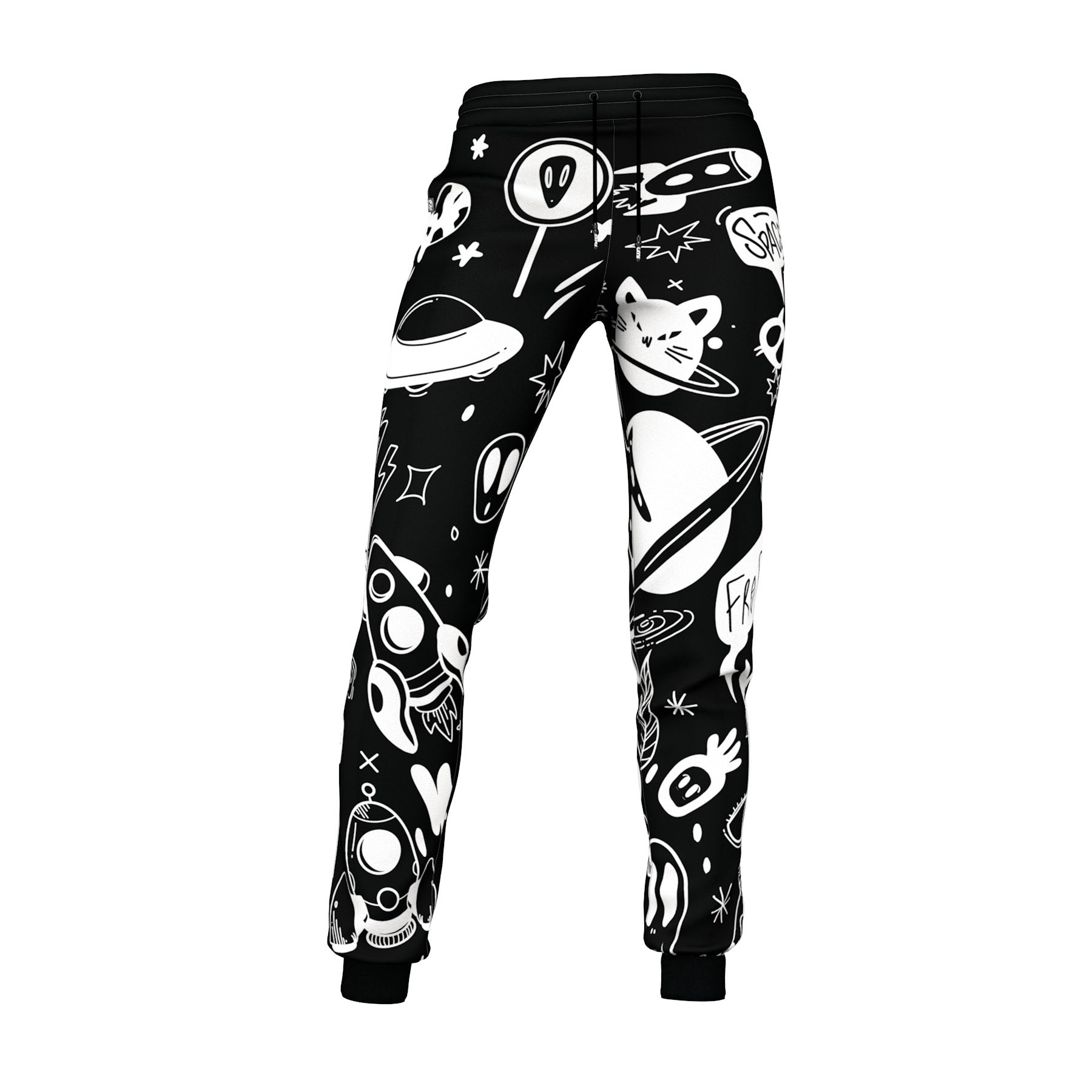 Space Doodles Women Sweatpants