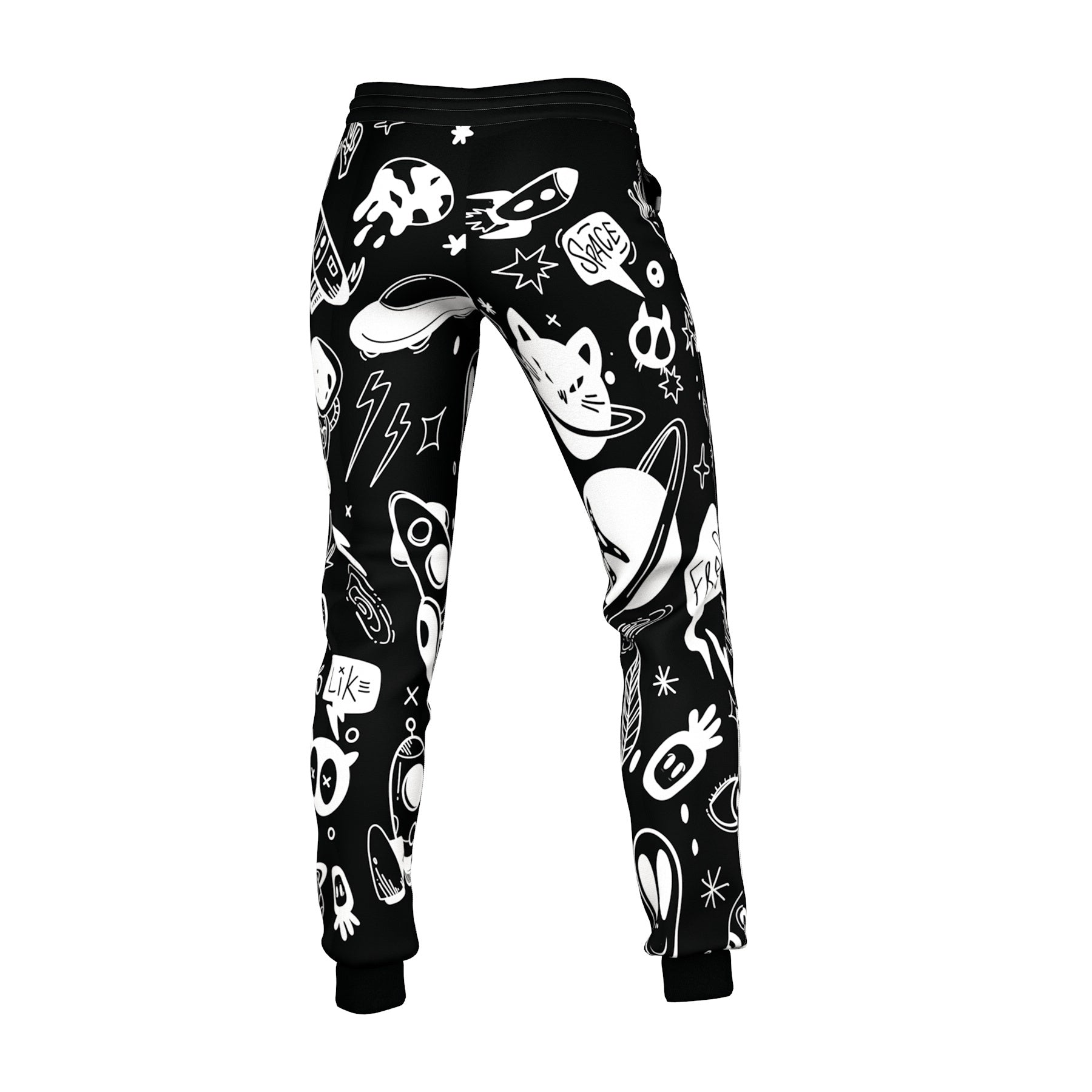 Space Doodles Women Sweatpants