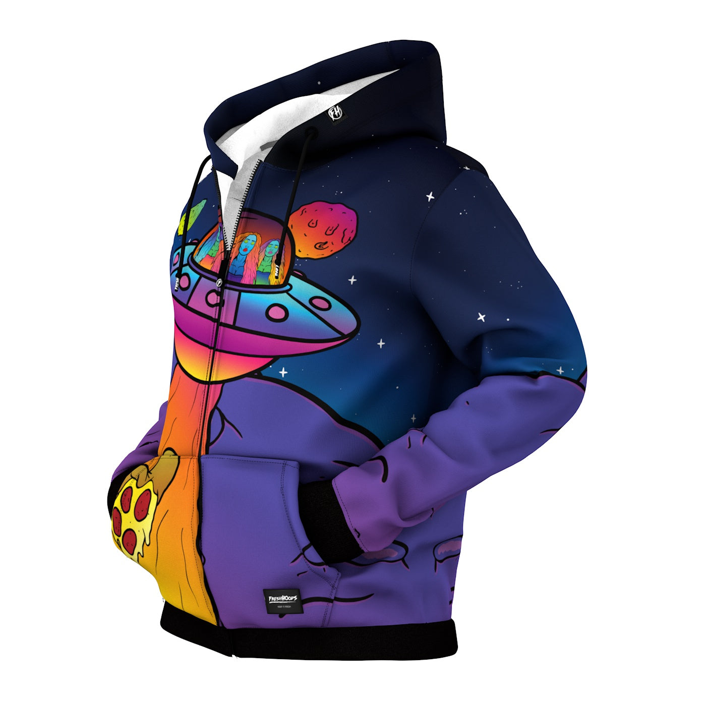 Parallel Universe Zip Up Hoodie