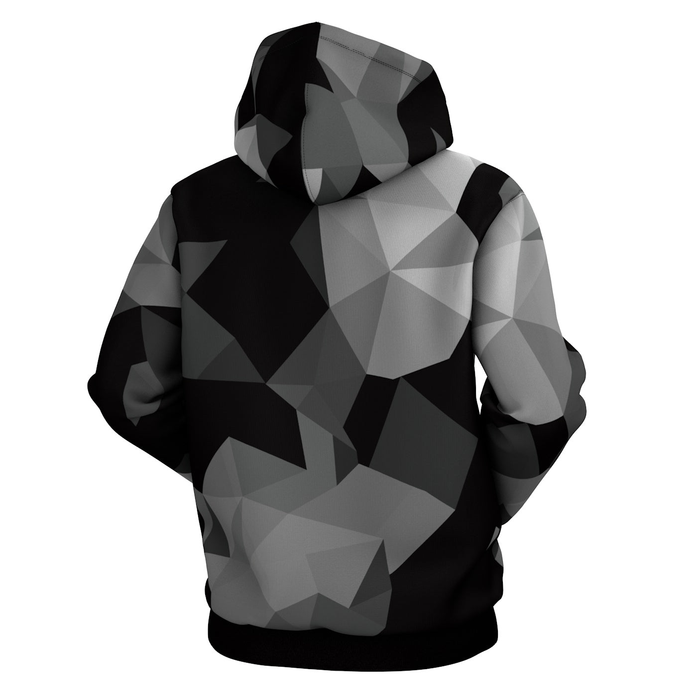 Cubes Black Hoodie