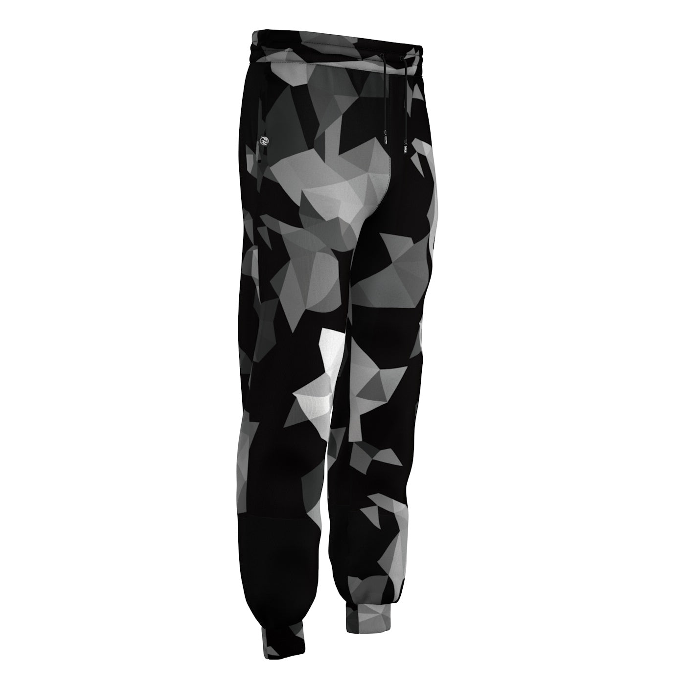 Cubes Black Sweatpants