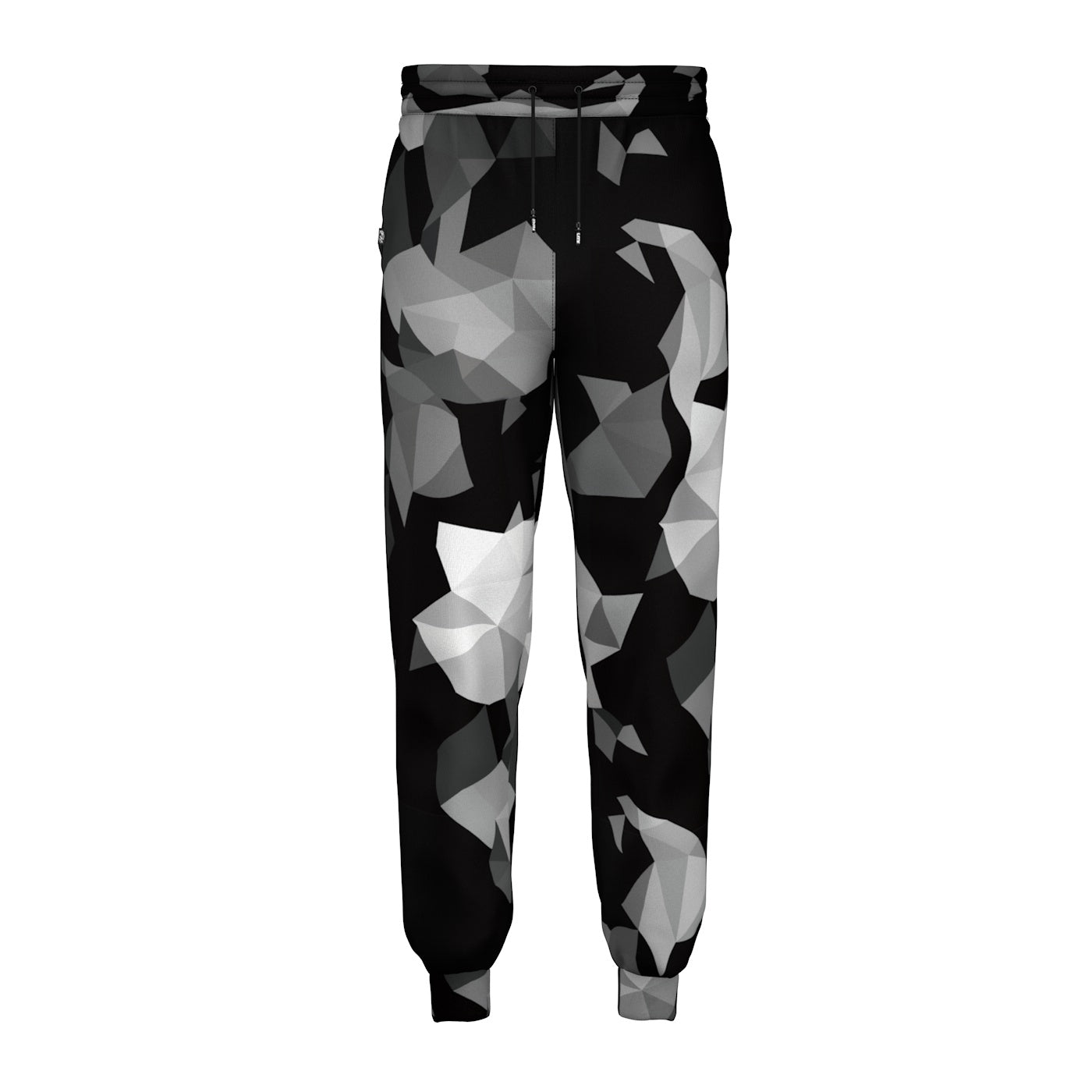 Cubes Black Sweatpants