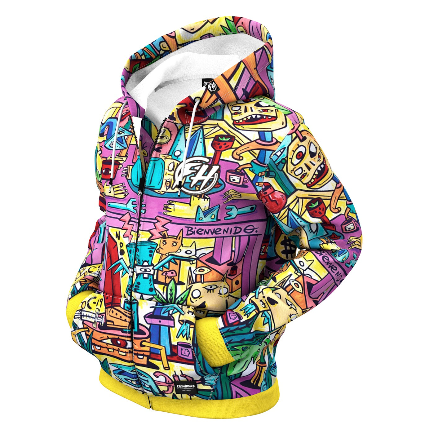 Bienvenido Zip Up Hoodie