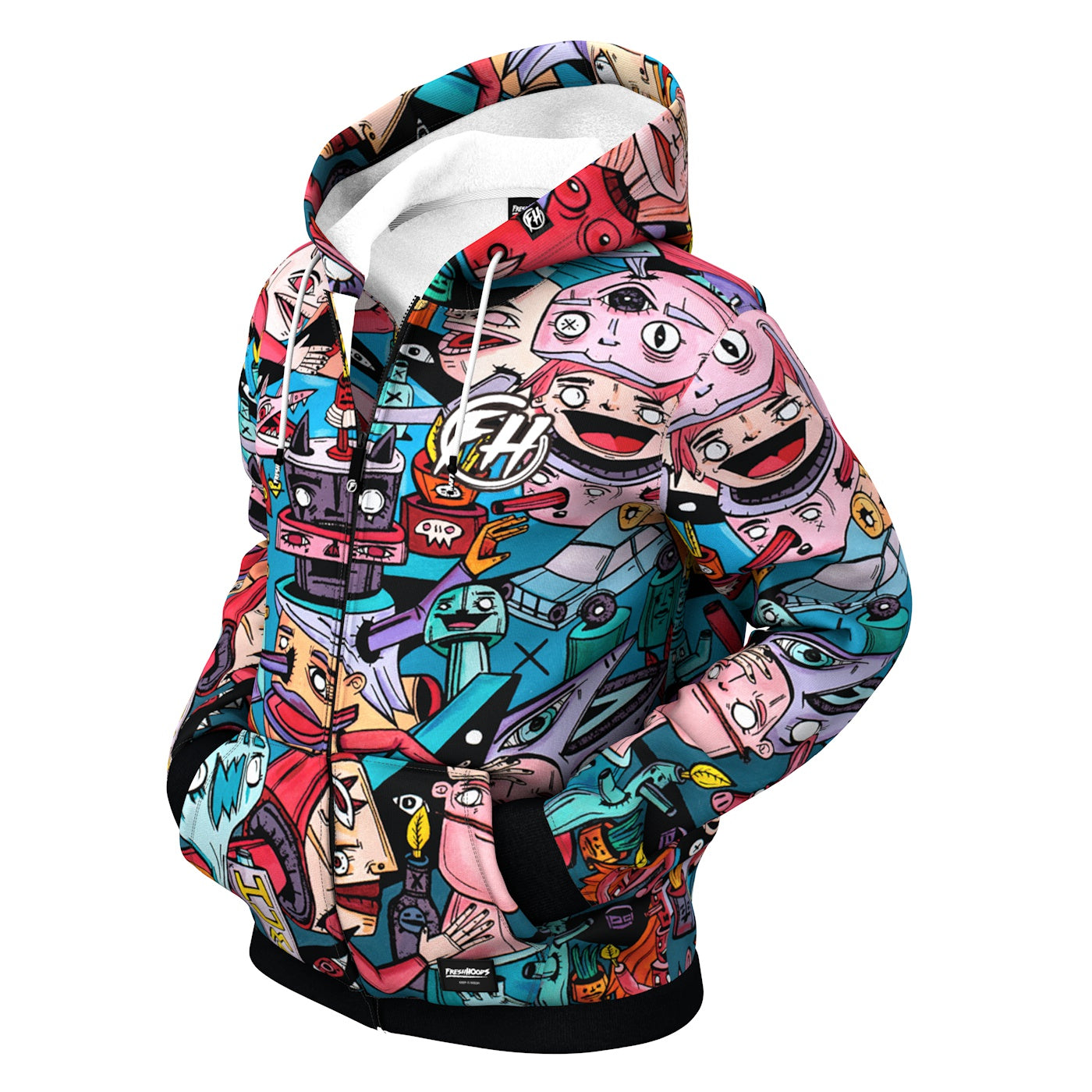 Dinero Zip Up Hoodie