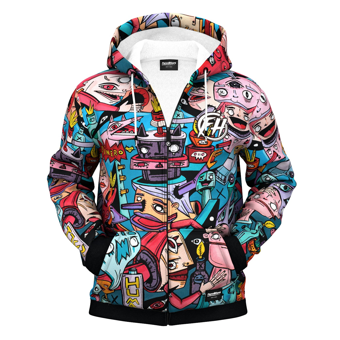 Dinero Zip Up Hoodie