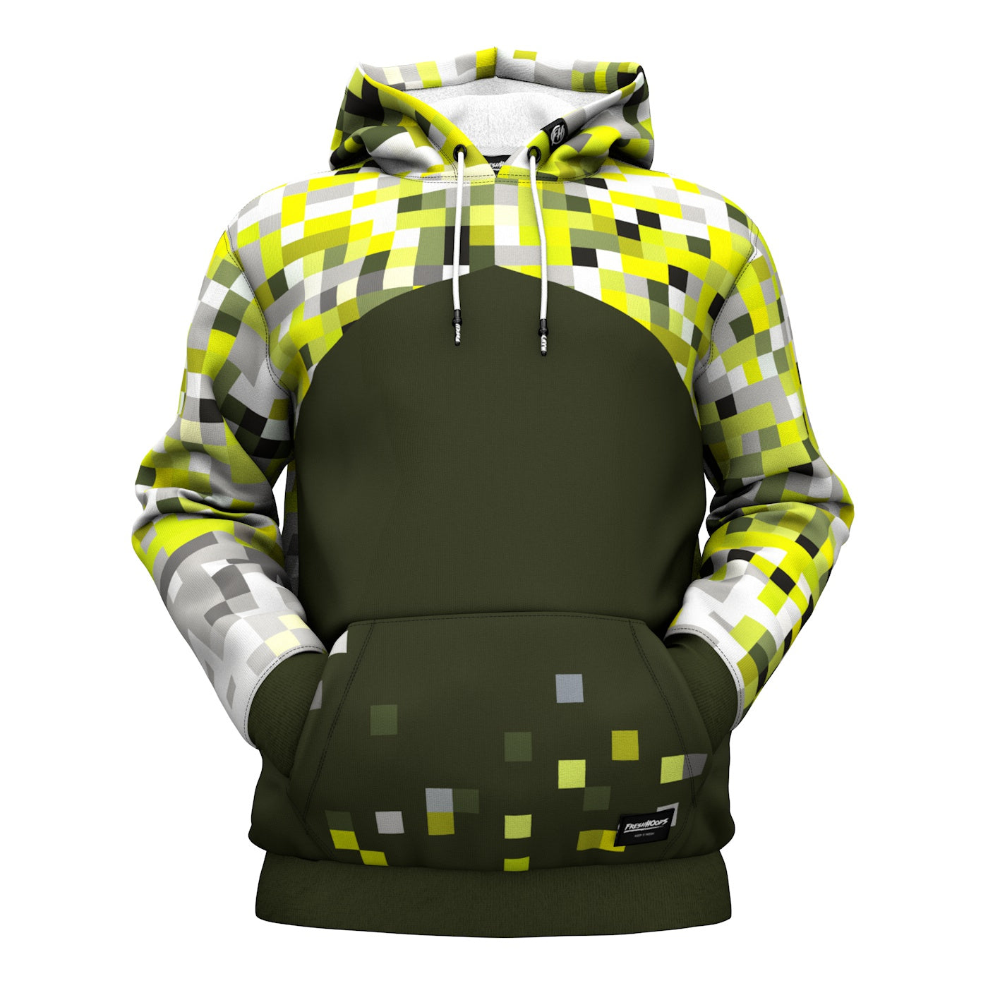 Green Fusion Hoodie