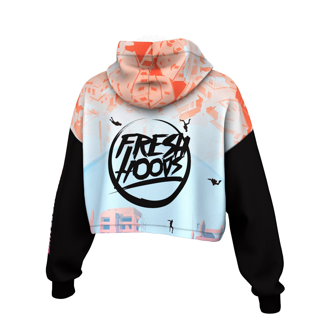 Crew x PUBG Cropped Hoodie