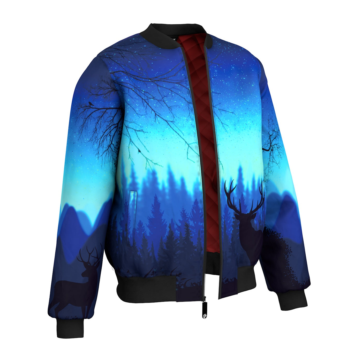 Lunar Glow Bomber Jacket