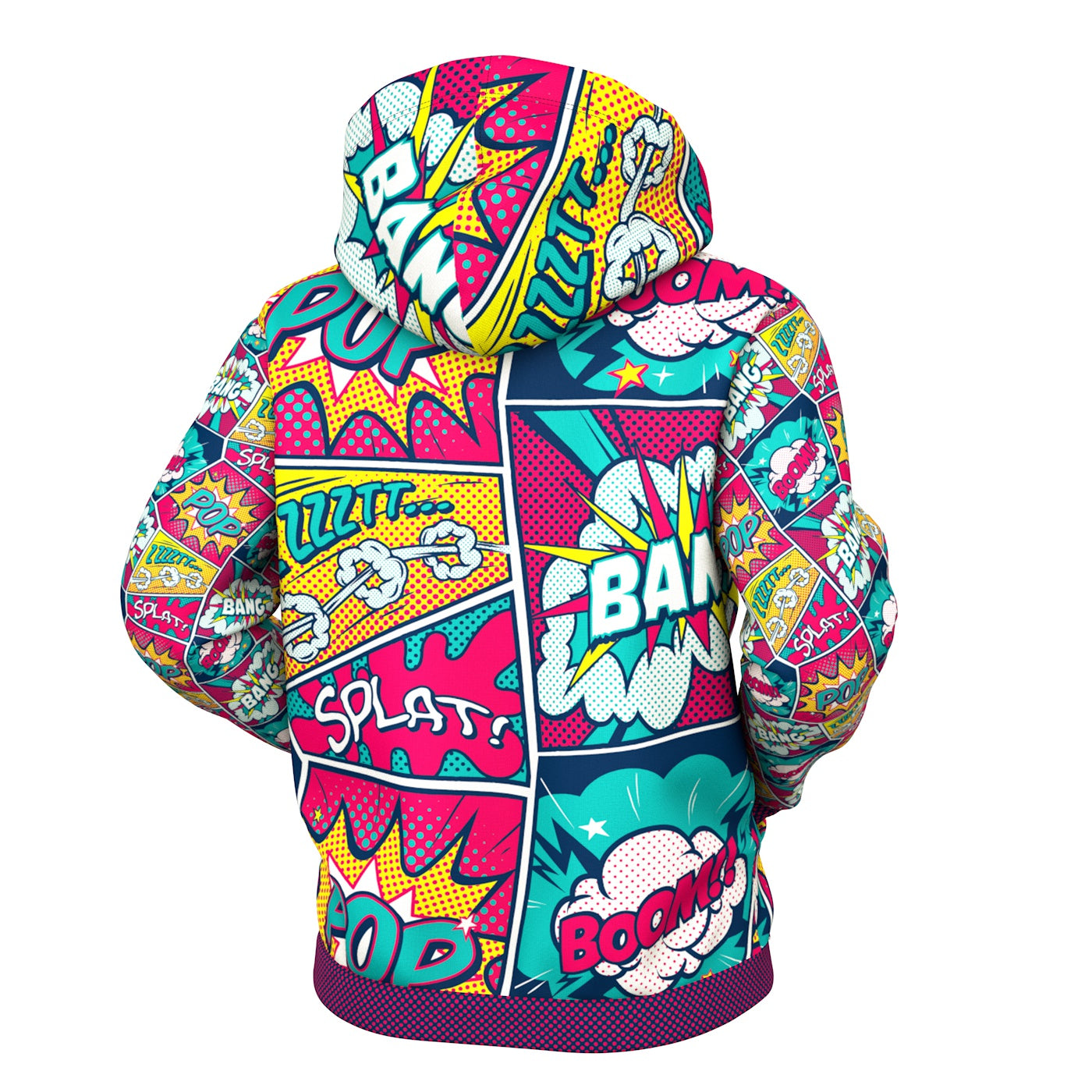 Splat Zip Up Hoodie