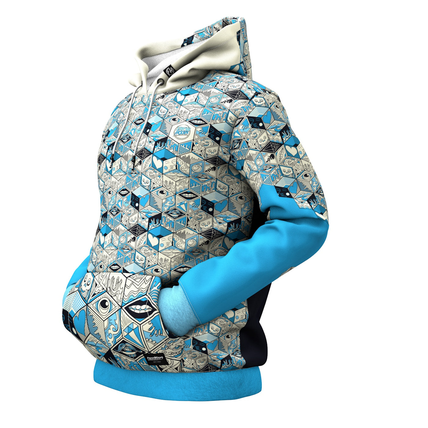 Pop Up Cube Hoodie