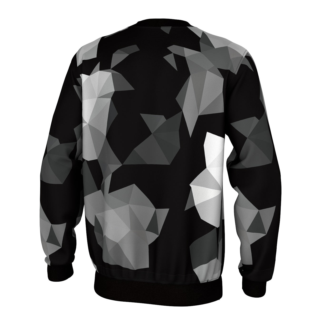 Cubes Black Sweatshirt