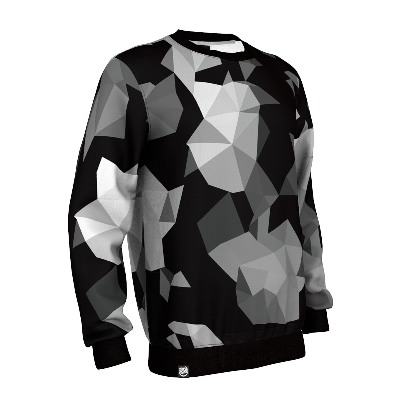 Cubes Black Sweatshirt