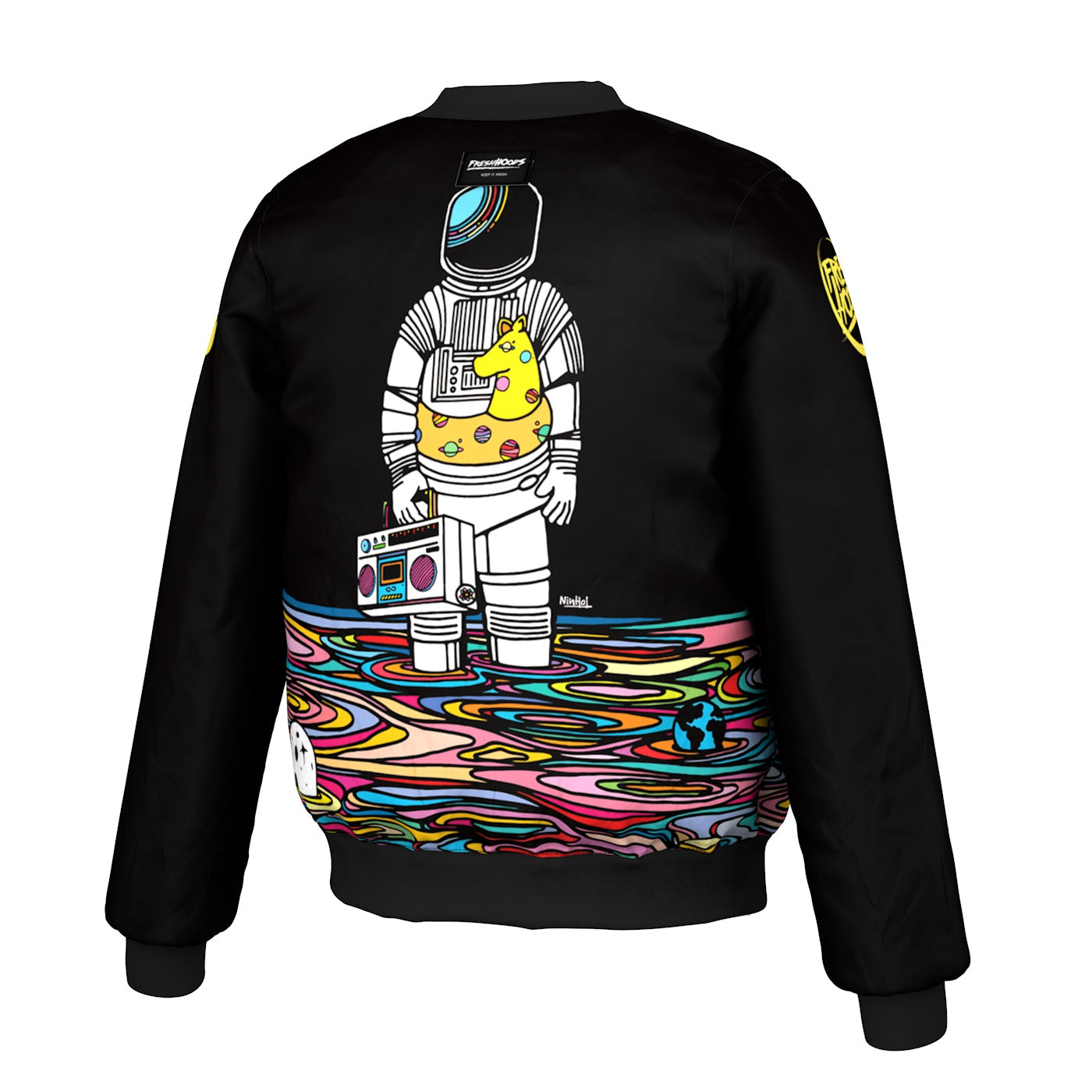 Space Vacation Bomber Jacket