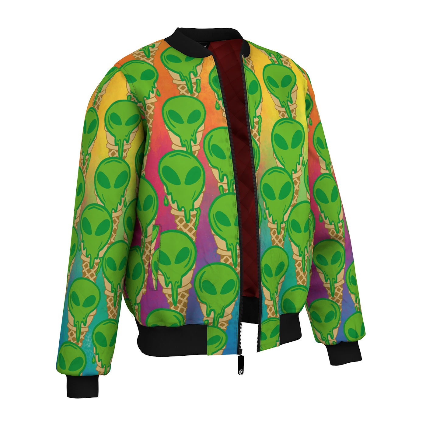 UFO Ice Cream Bomber Jacket