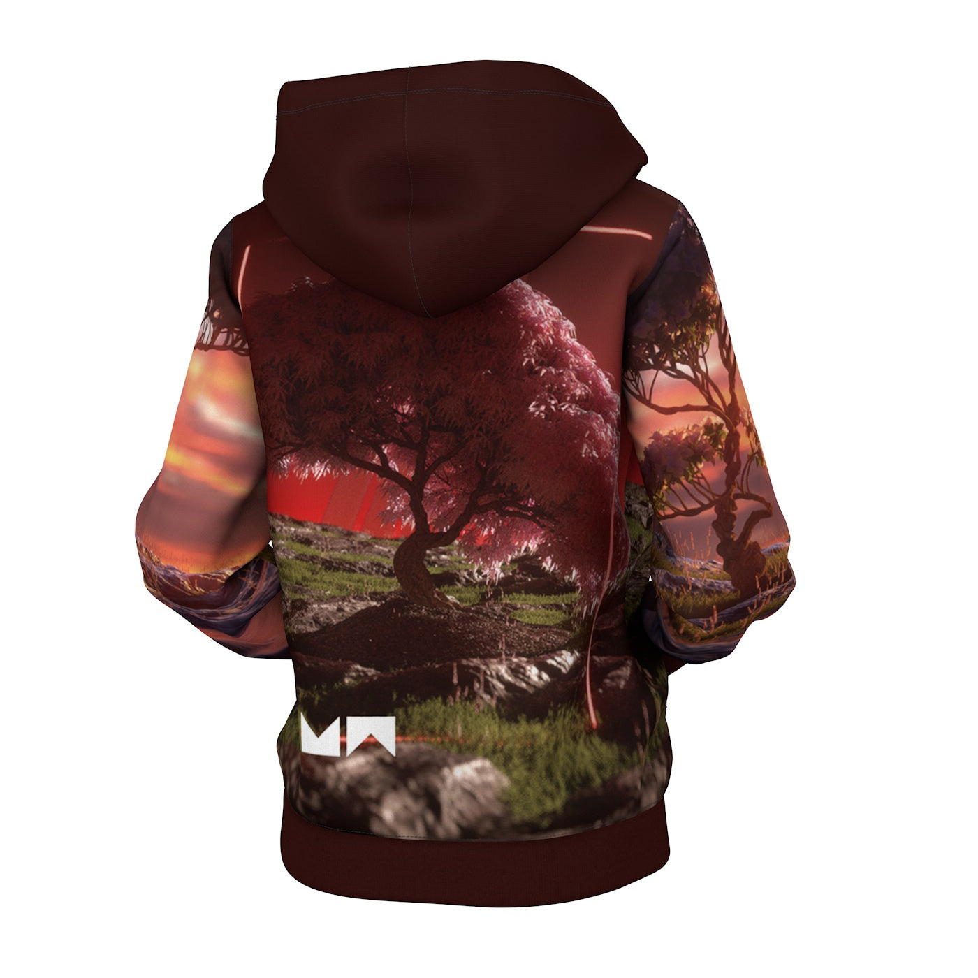 Dawn Tree Women Zip Up Hoodie