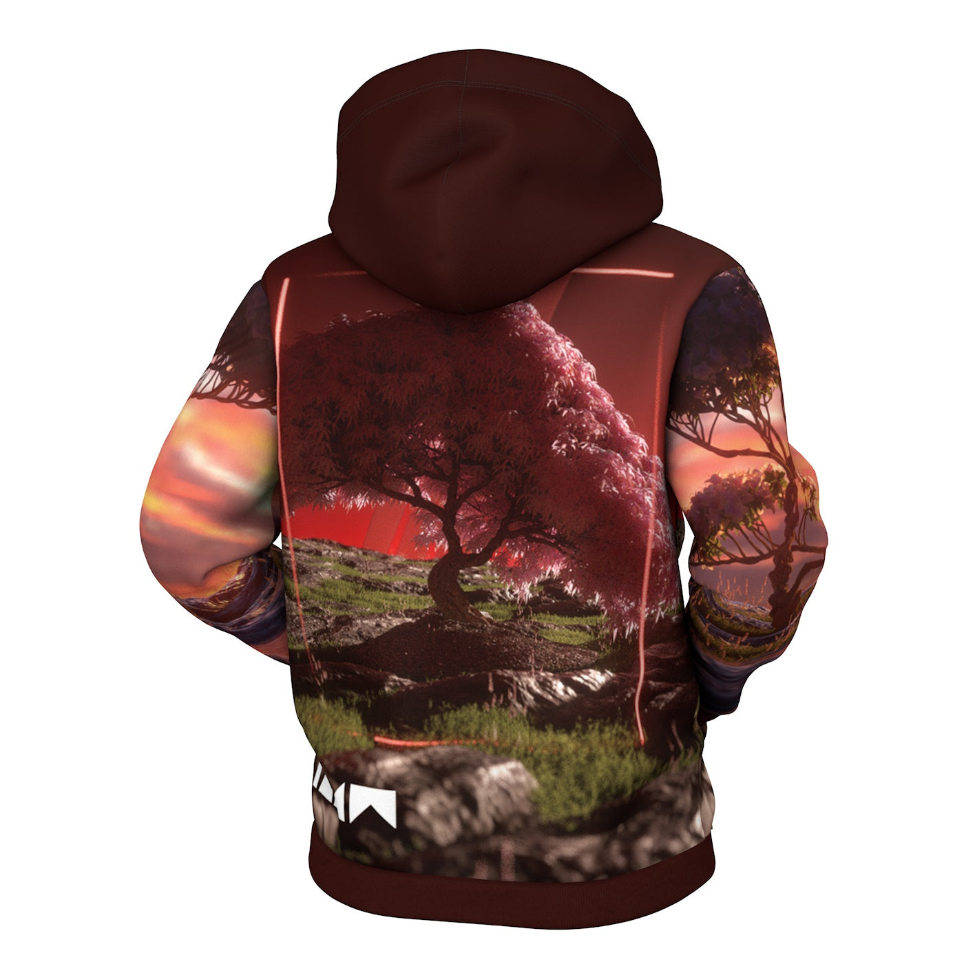 Dawn Tree Zip Up Hoodie