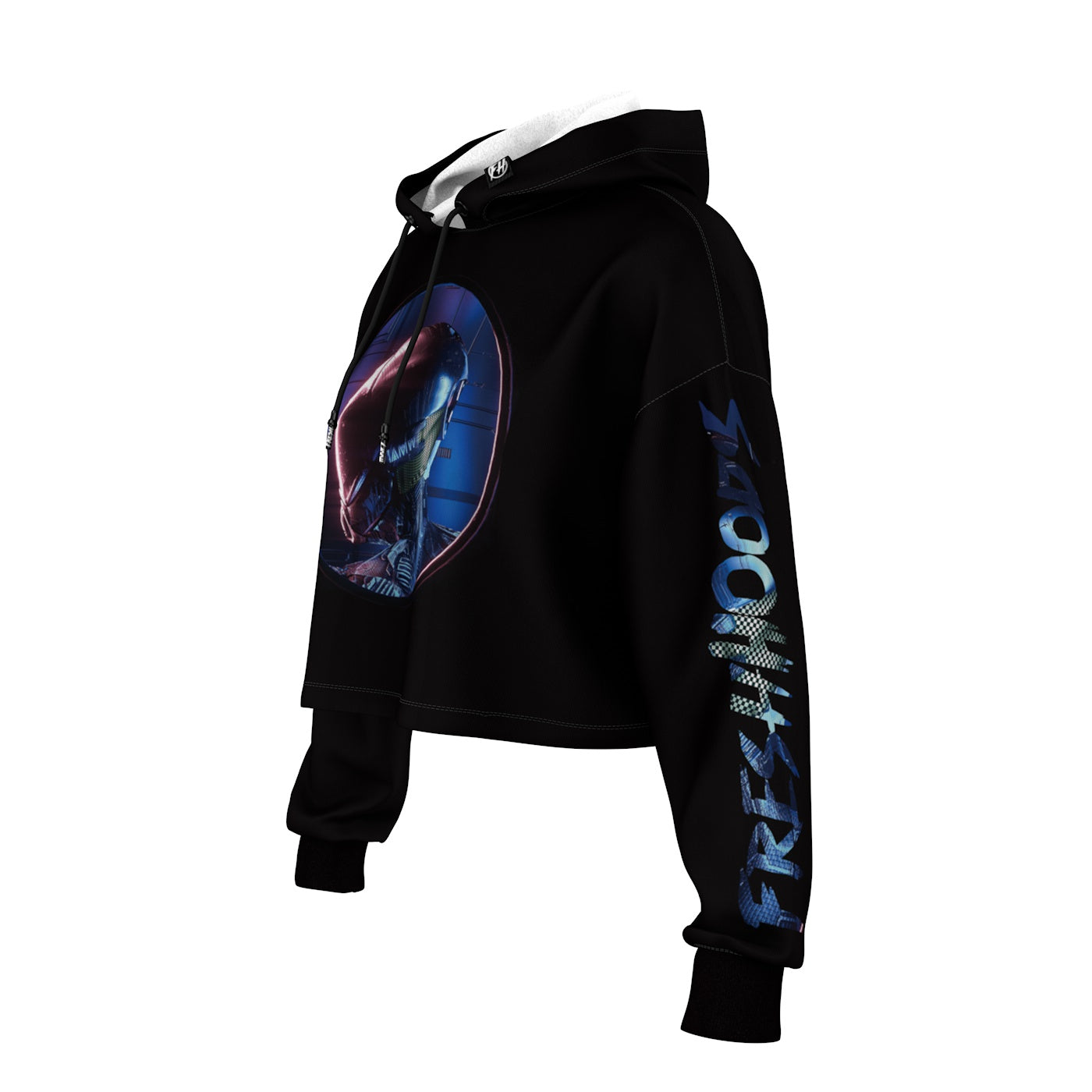 Other Life Cropped Hoodie