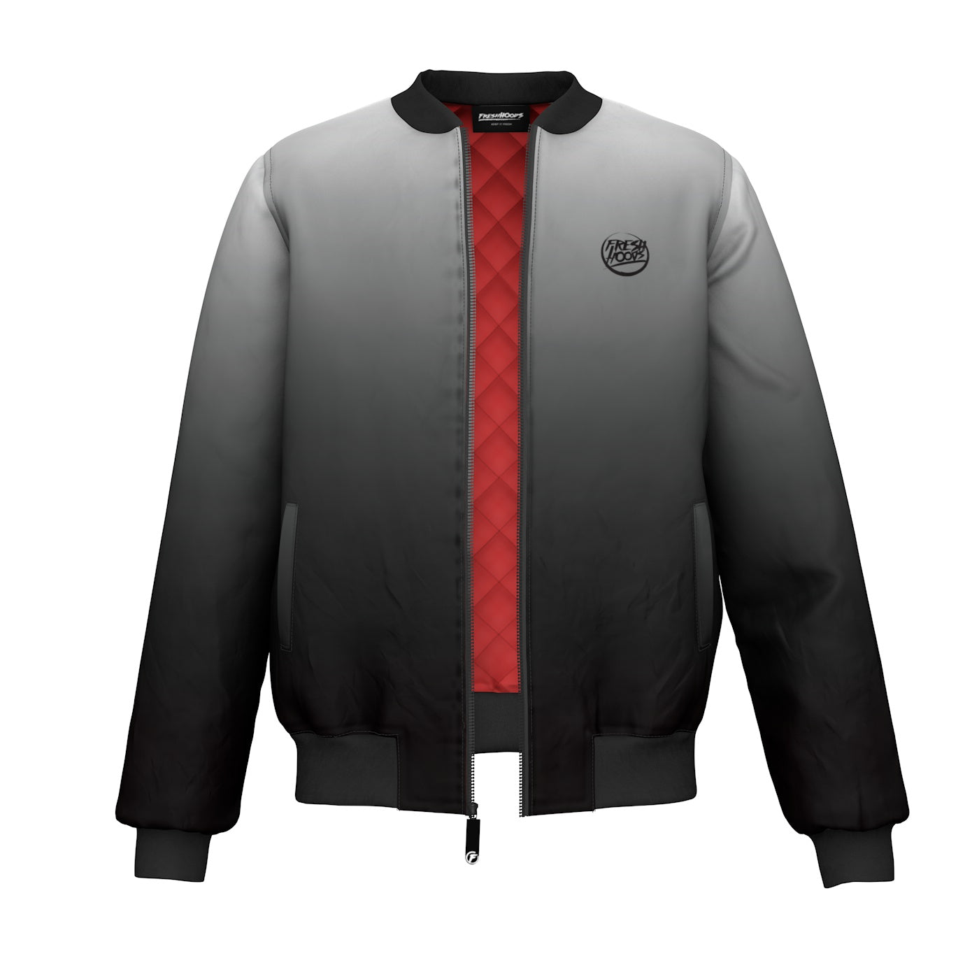 Off Black Bomber Jacket