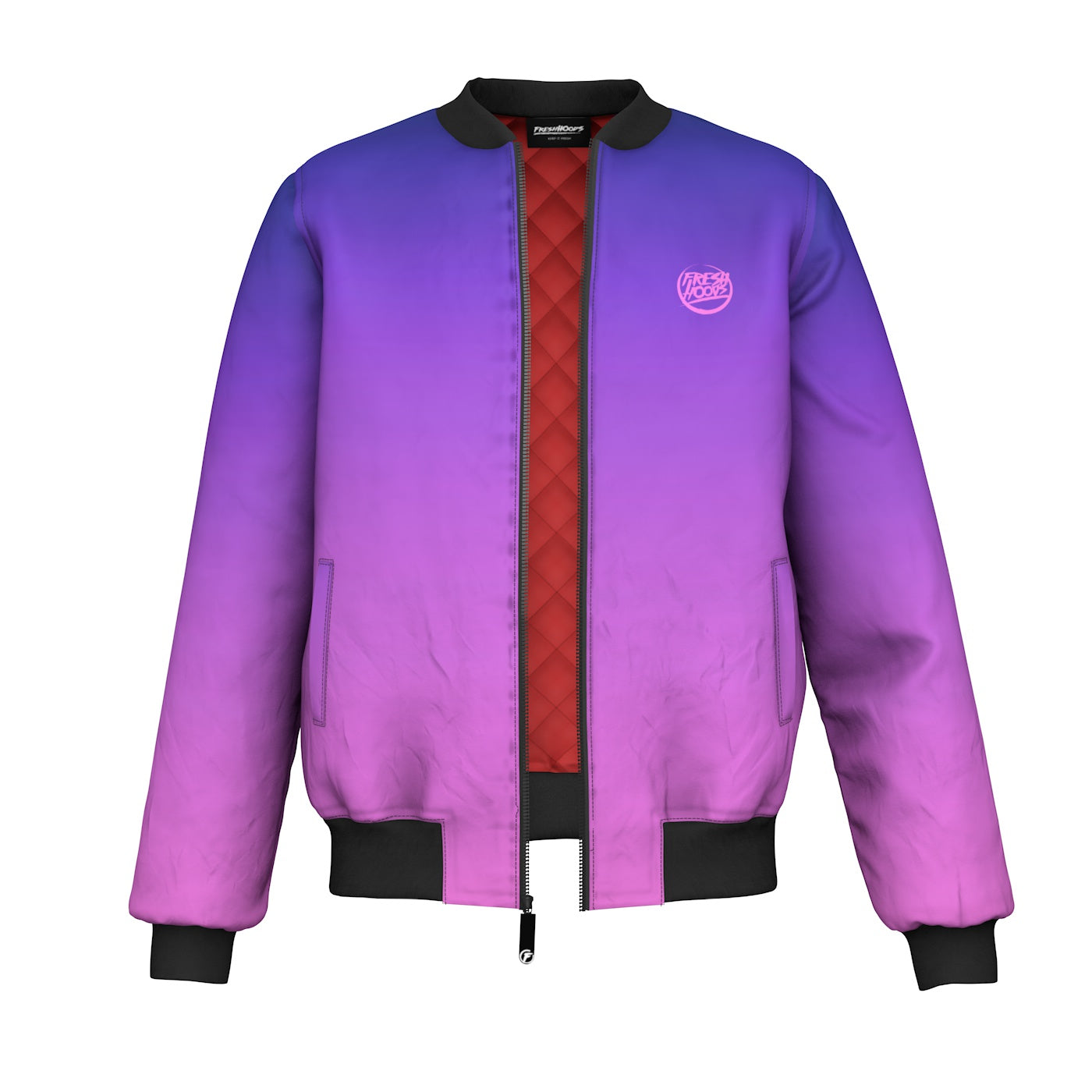 Off Purple Bomber Jacket