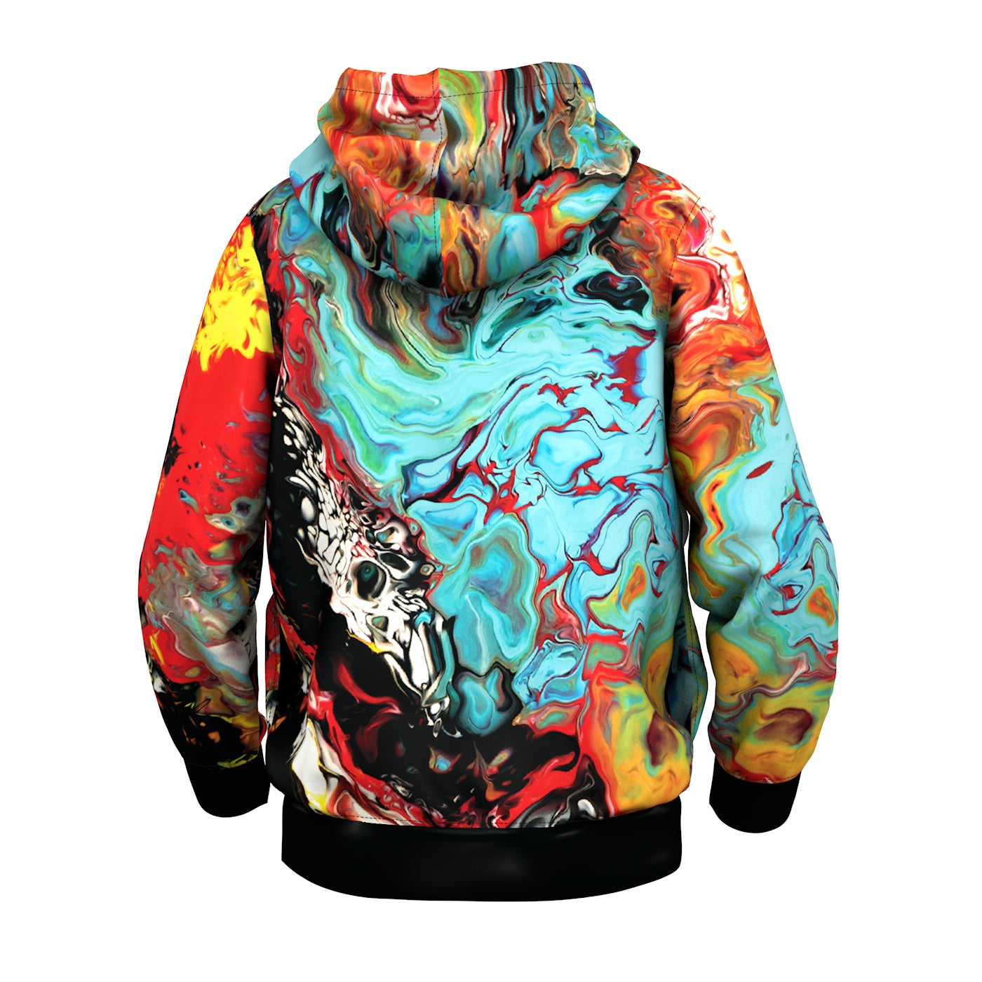 Oil Paint Kids Hoodie