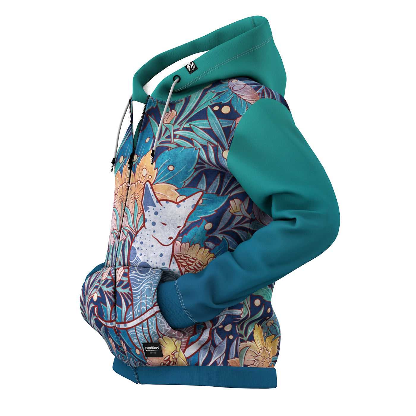 Sphynx Zip Up Hoodie