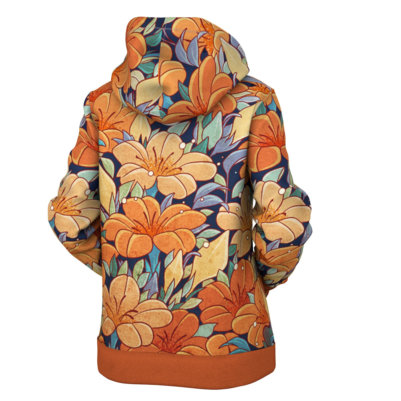 Neko Flowers Women Hoodie