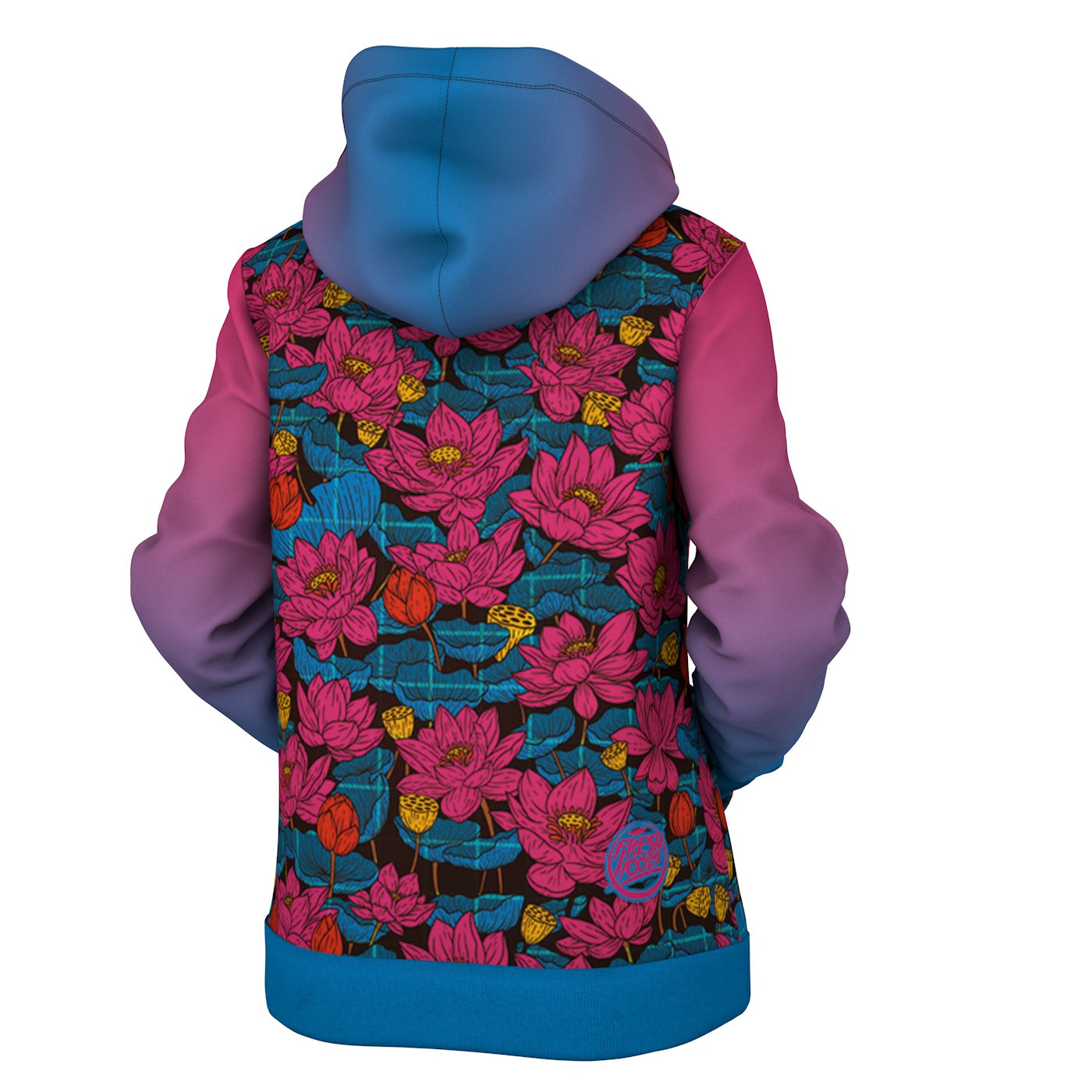 Cyber Lotus Women Hoodie