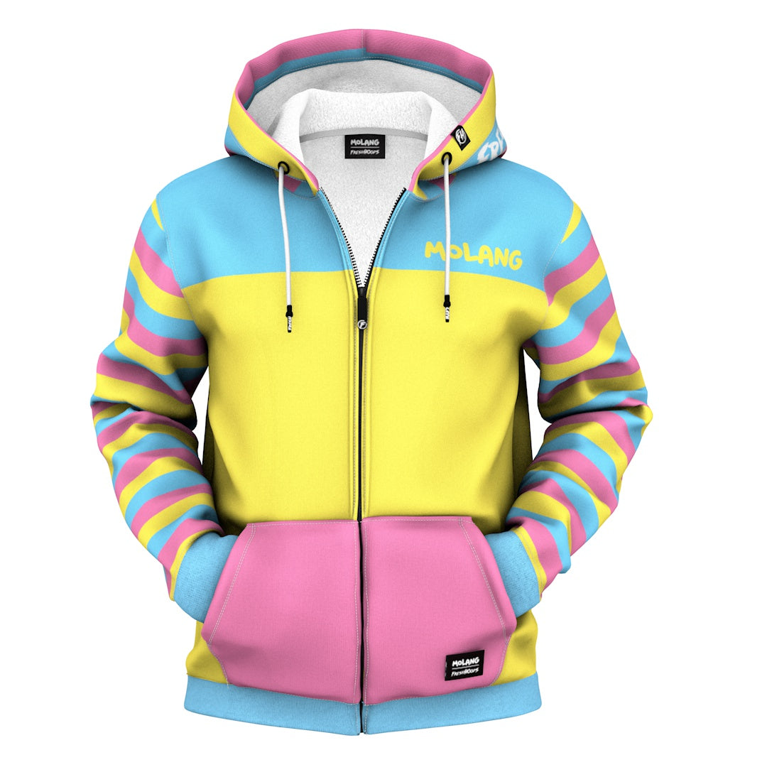 Wink Zip Up Hoodie