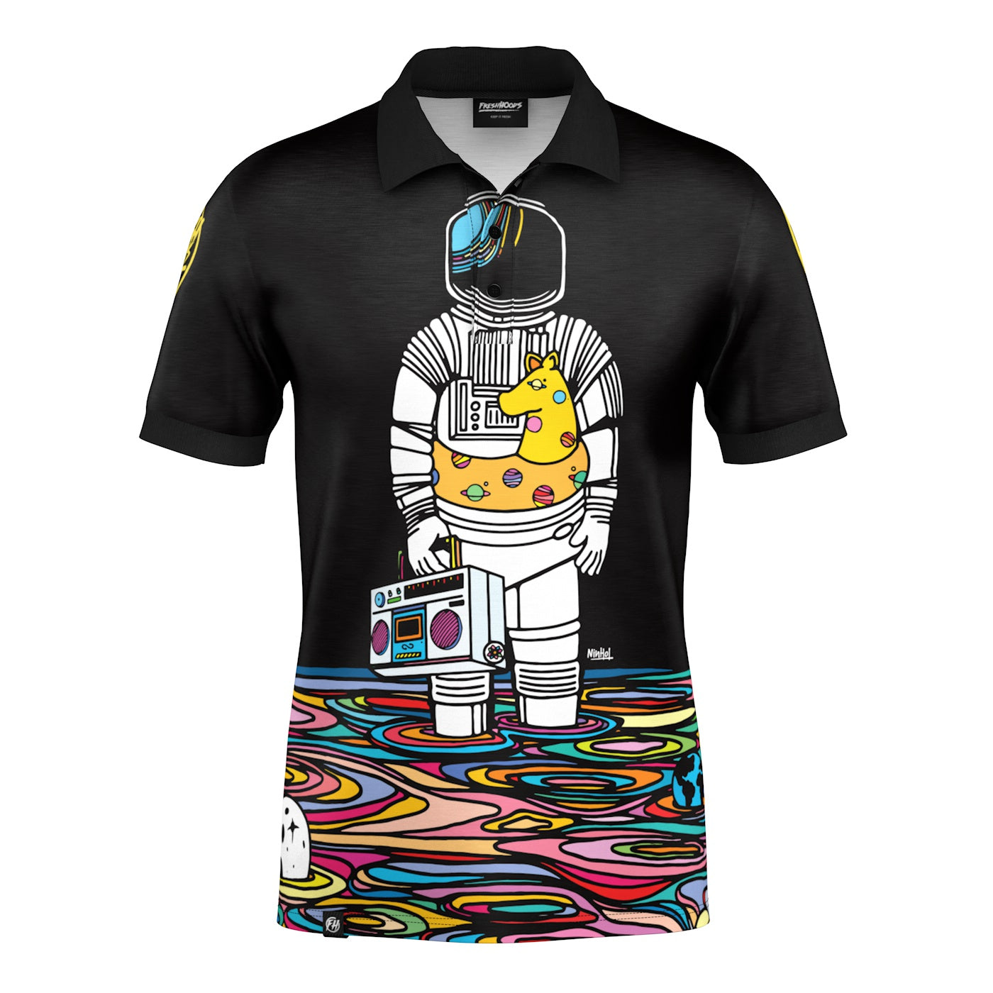 Space Vacation Polo Shirt