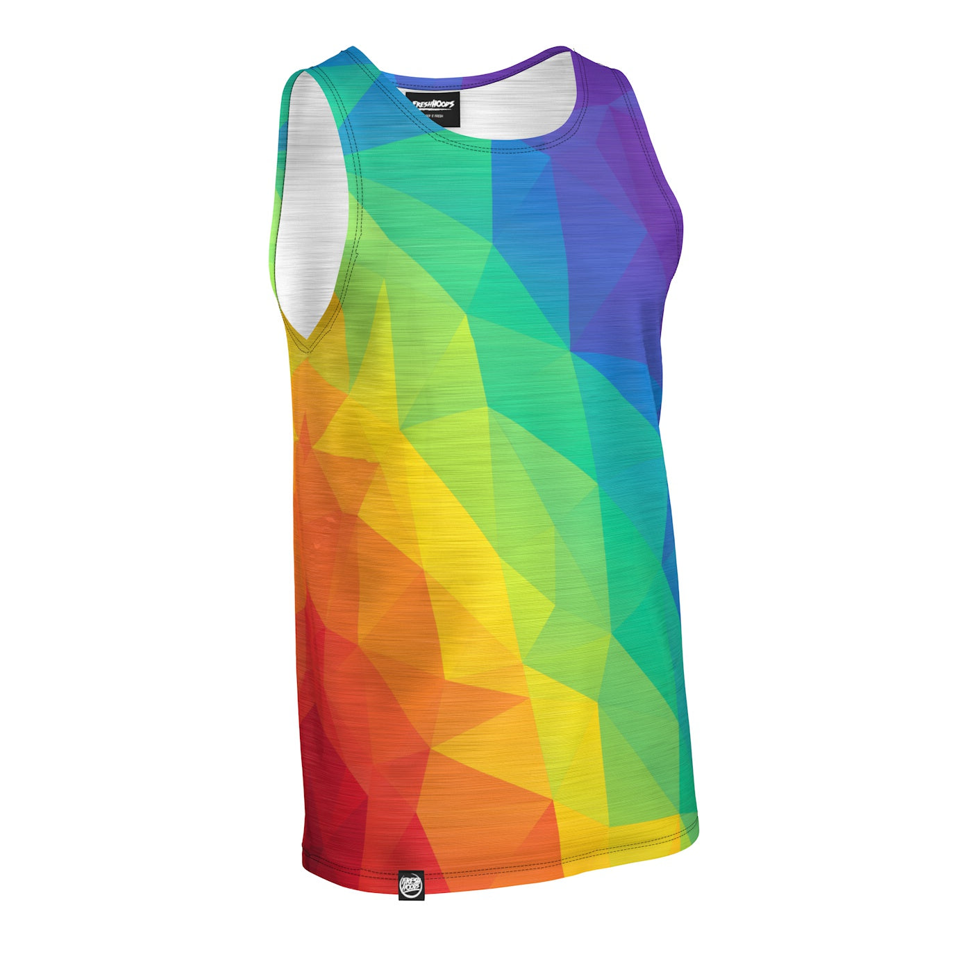 Cubes Rainbow Tank Top