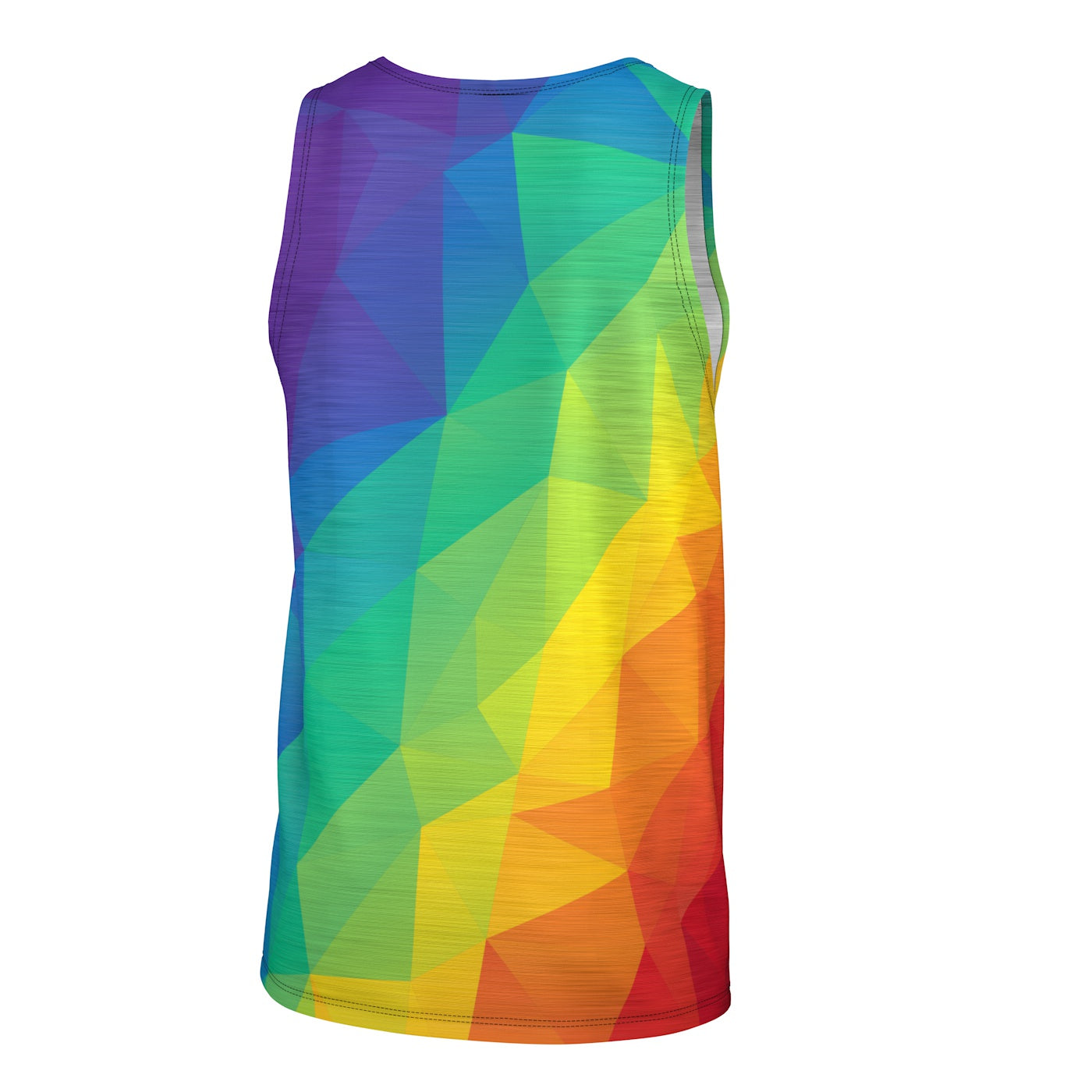 Cubes Rainbow Tank Top