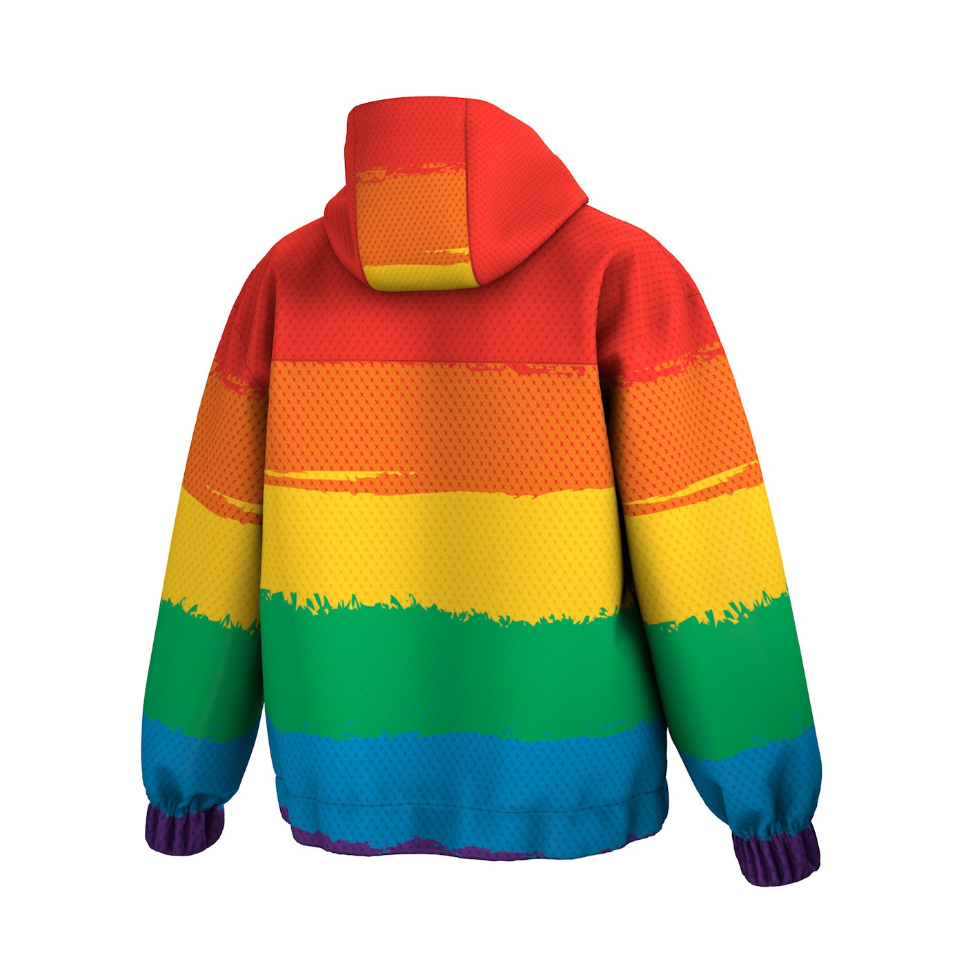 LGBTQ Rainbow Windbreaker