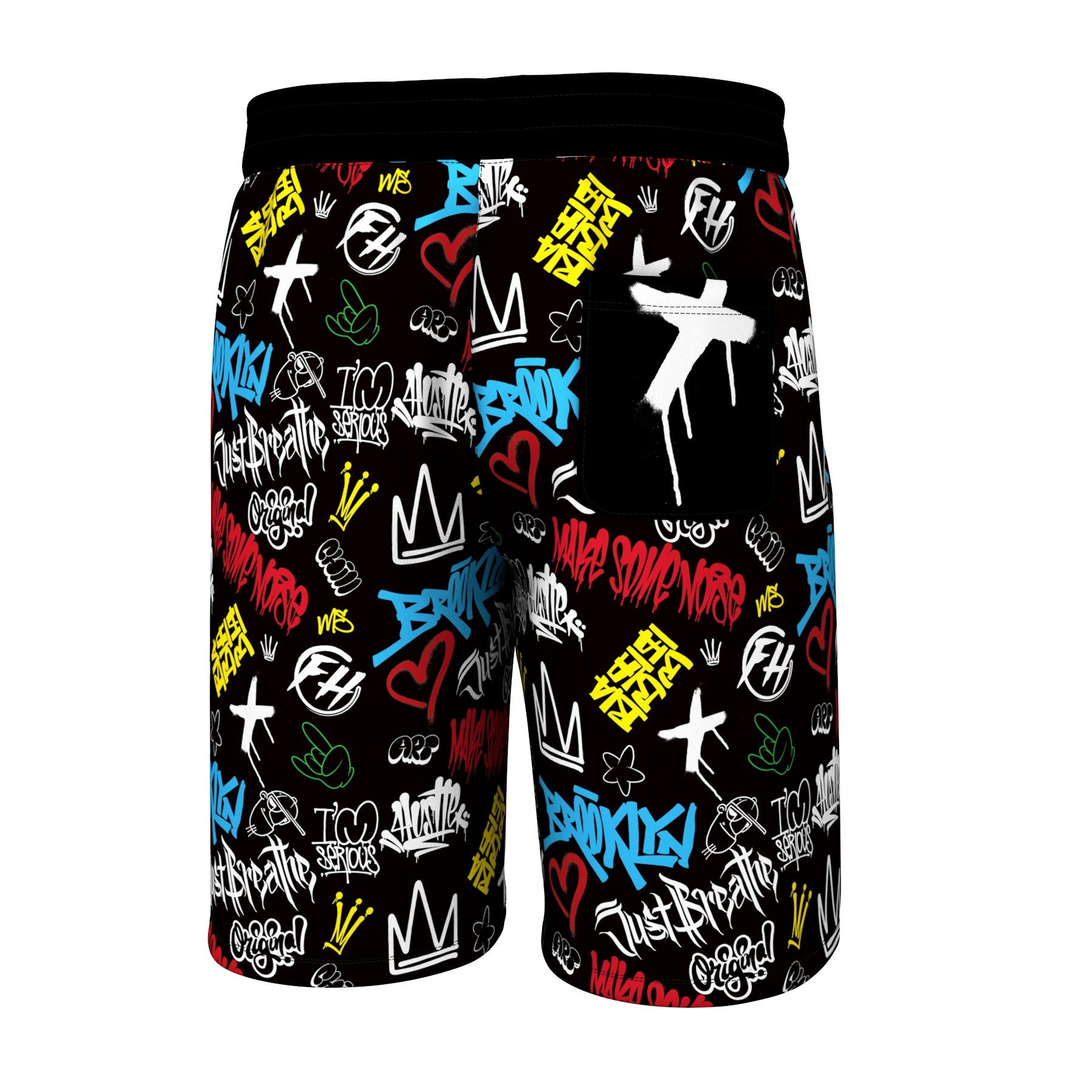 Graffiti Pattern Shorts